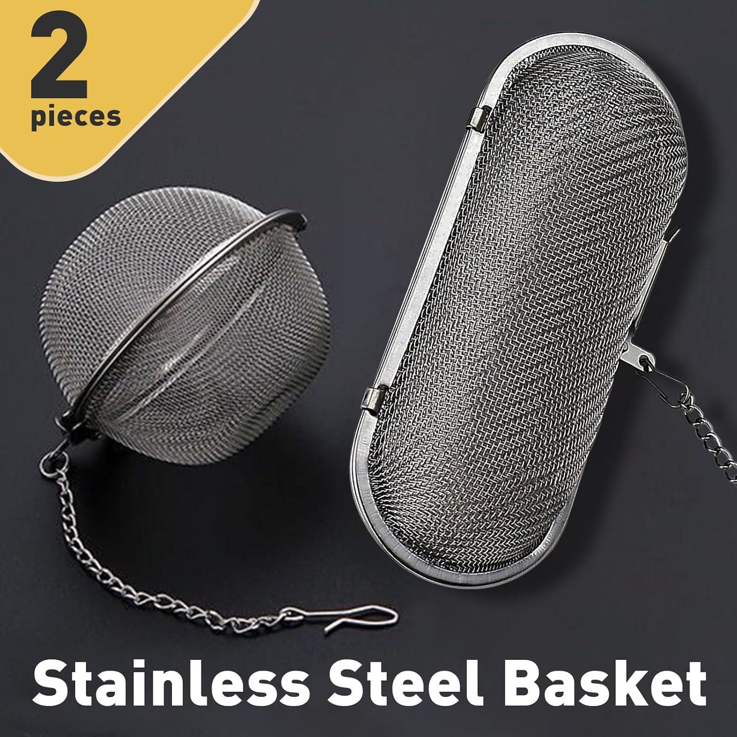 Cesta de Limpieza Ultrasónica Iffitya - 2 Piezas Acero Inoxidable