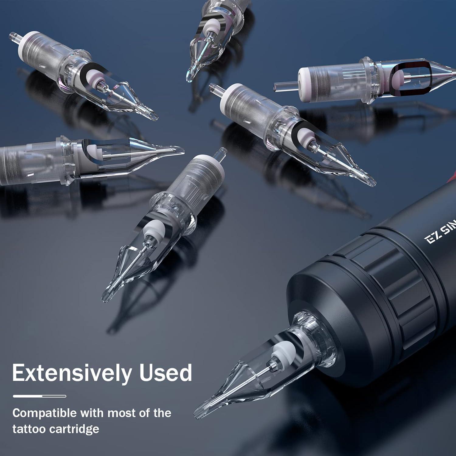 Agujas de Cartucho de Tatuaje EZ - 50 Pcs Mezcladas #12