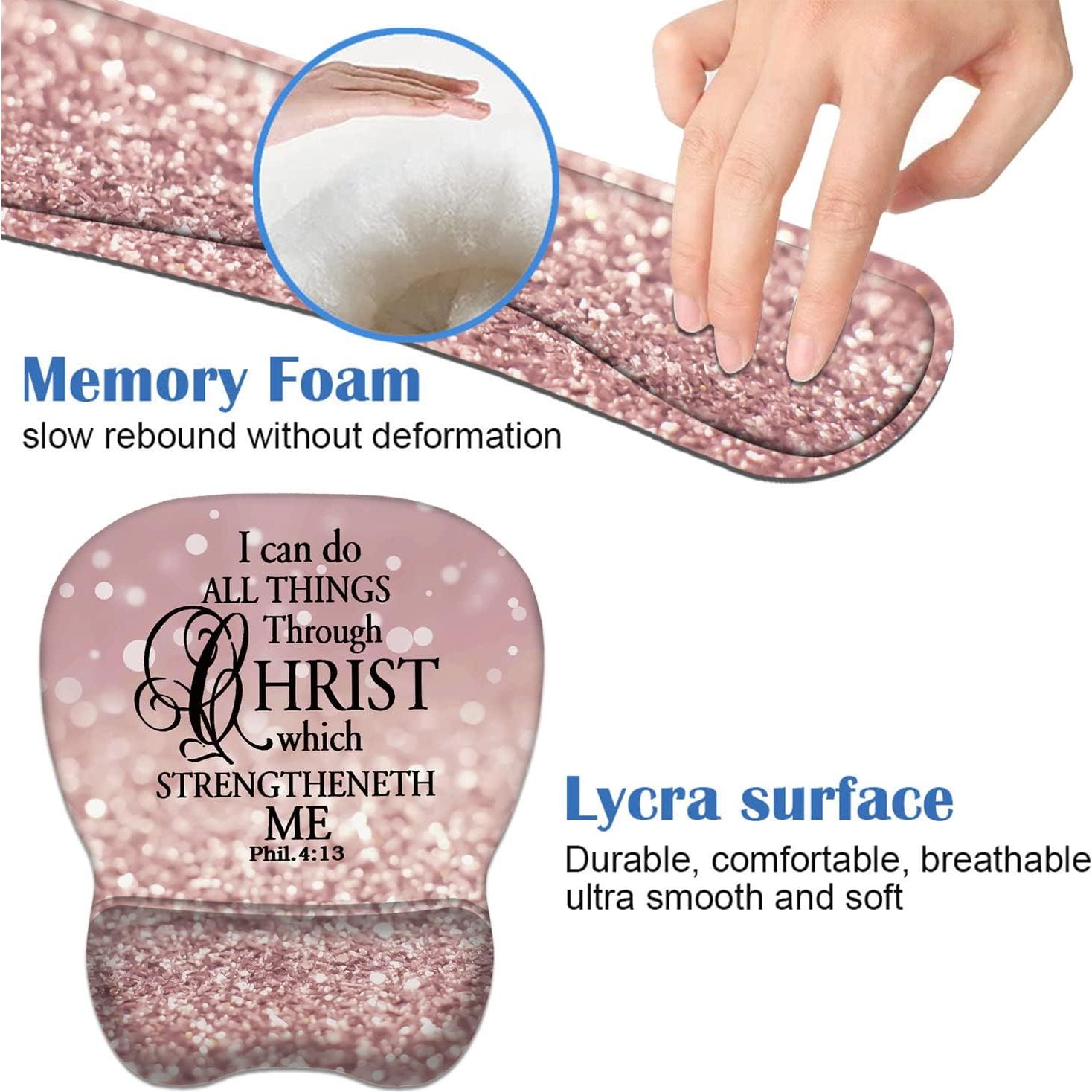 Soporte de Muñeca Ergonómico JDH - Alfombrilla y Reposamuñecas