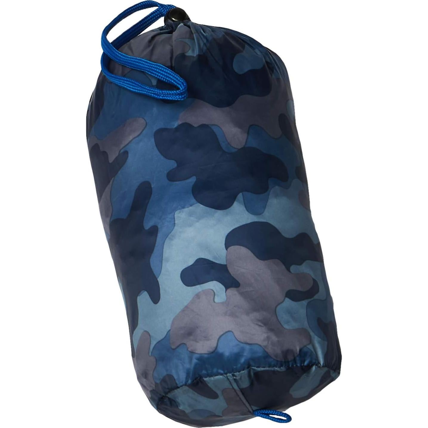 Chaleco Acolchado con Capucha Amazon Essentials Niños Camo Azul