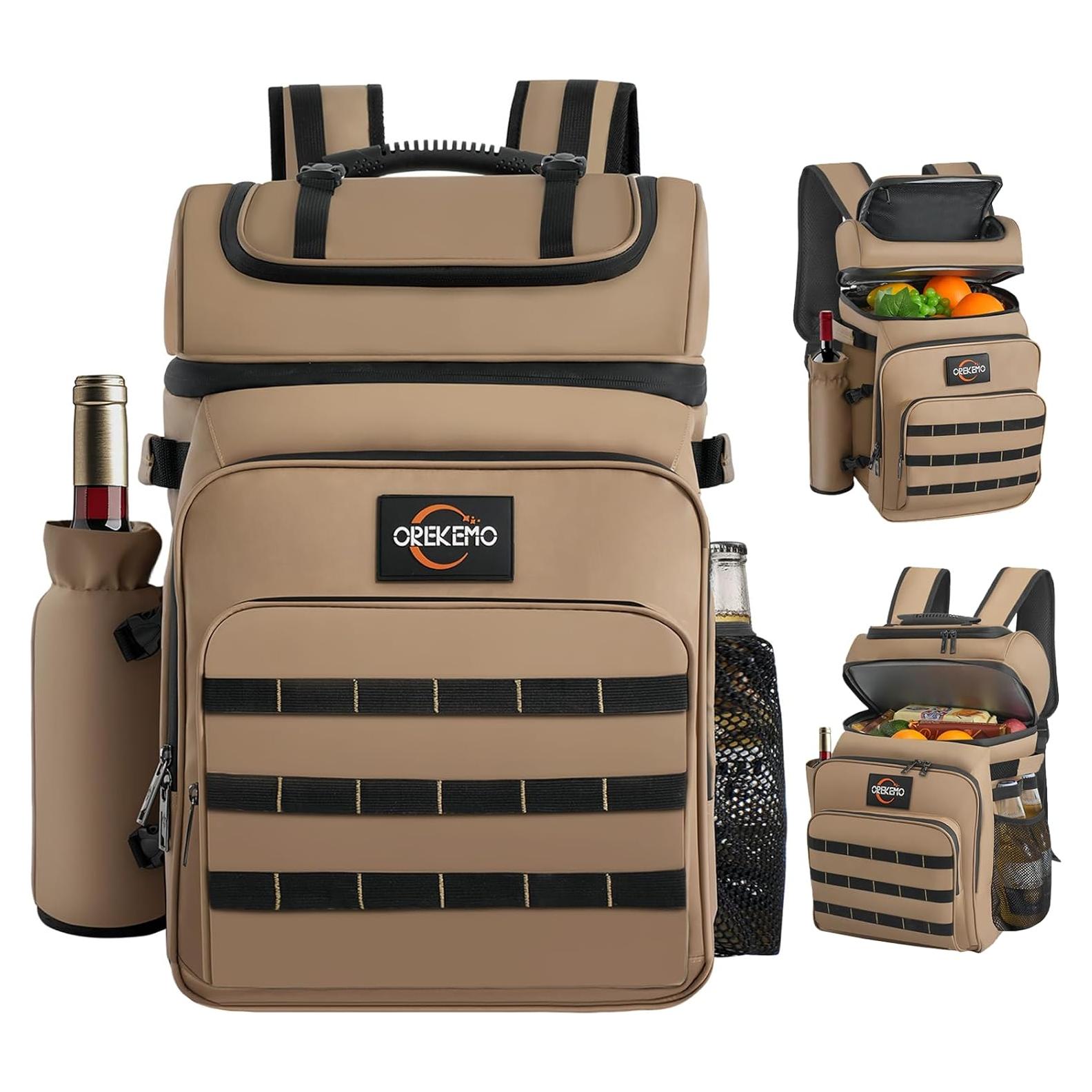 Mochila Térmica Impermeable Orekemo 45L para Picnic y Camping