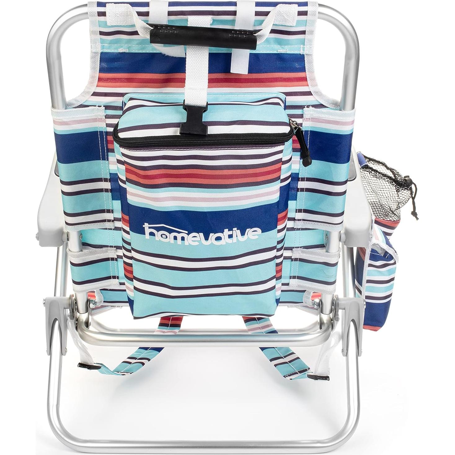 Silla de Playa Plegable para Niños Homevative Azul Laguna