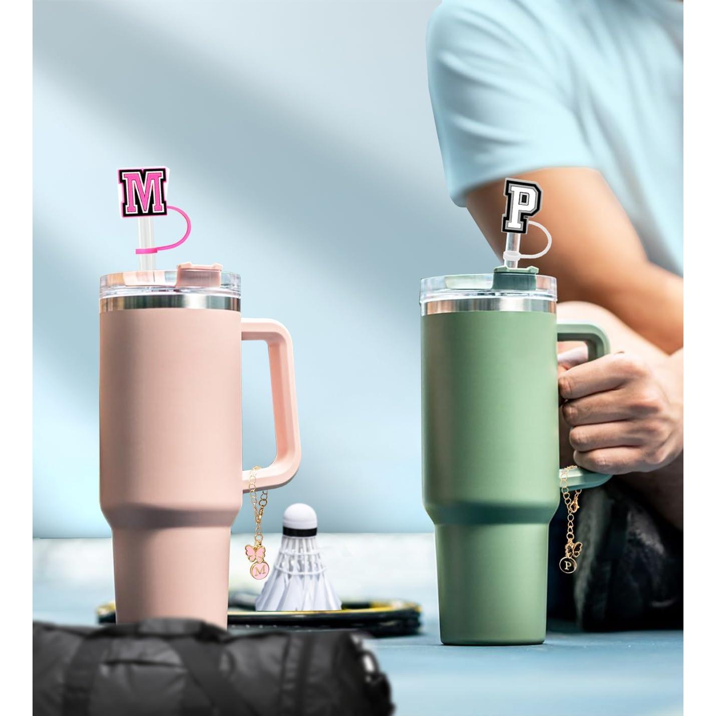 Cubiertas de Pajita Nuozme 3PCS para Taza Stanley con Encantos