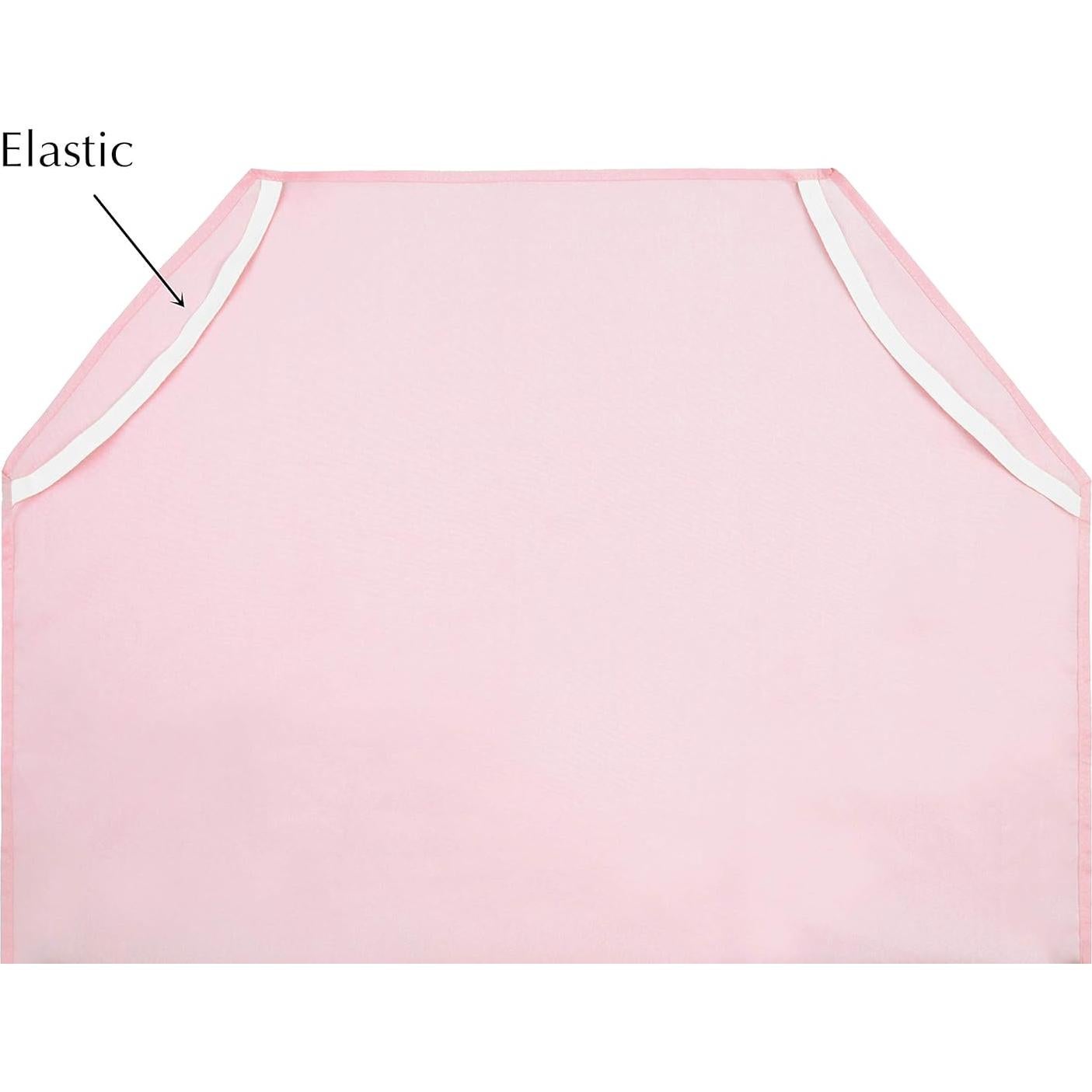 Sábanas de cuna microfibra American Baby Company rosa 58x102 cm (2 unidades)