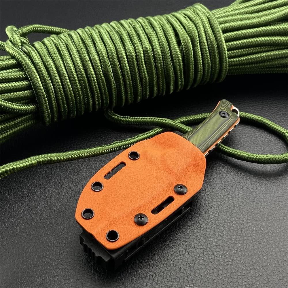 Cuchillo de Supervivencia HUAAO Cazador 8Cr13Mov con Funda Kydex