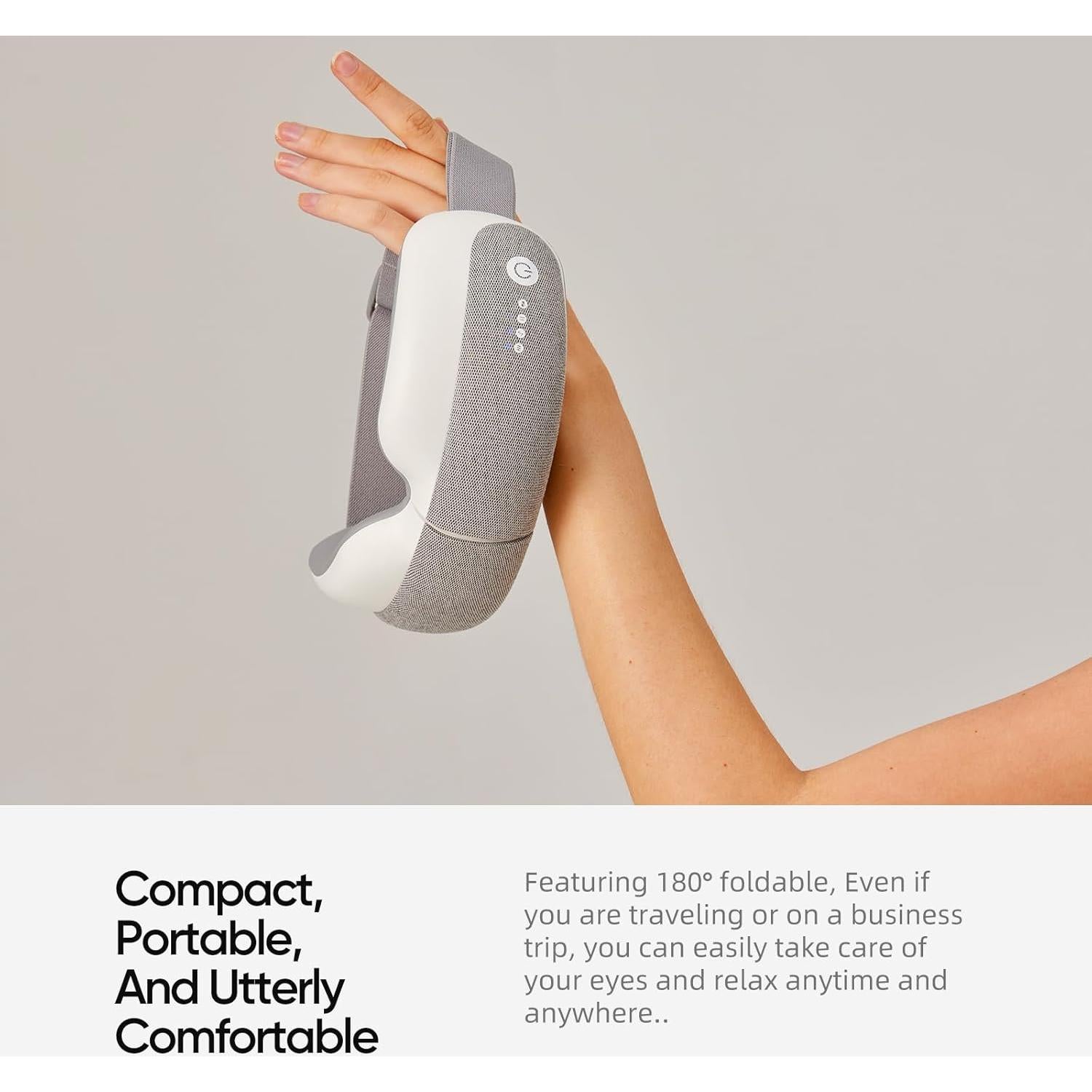 Masajeador de Ojos Freed Mind 3 con Calor y Bluetooth - Alivio Estrés