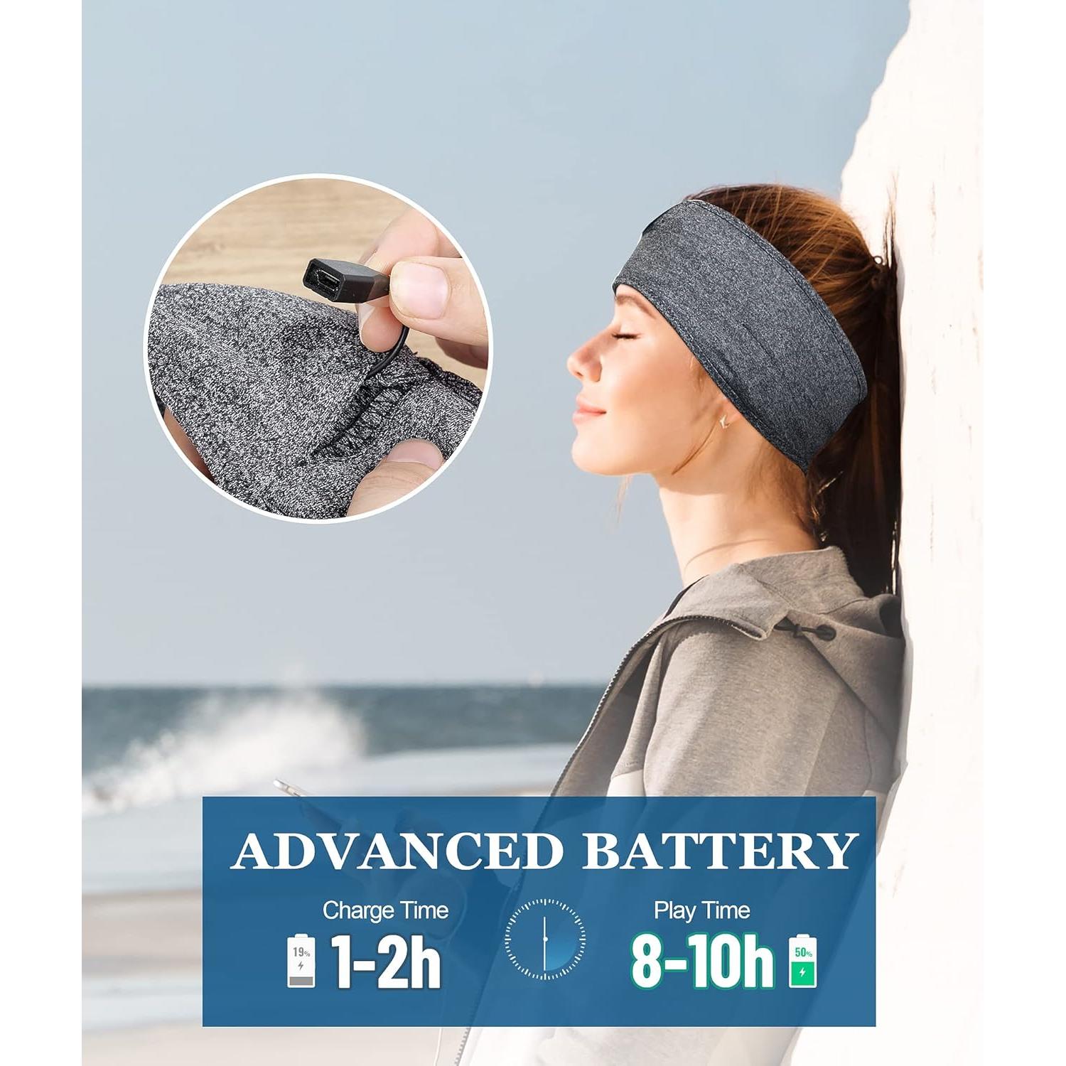 Auriculares de Sueño Bluetooth Enjoying, Banda Ajustable, 11h Batería