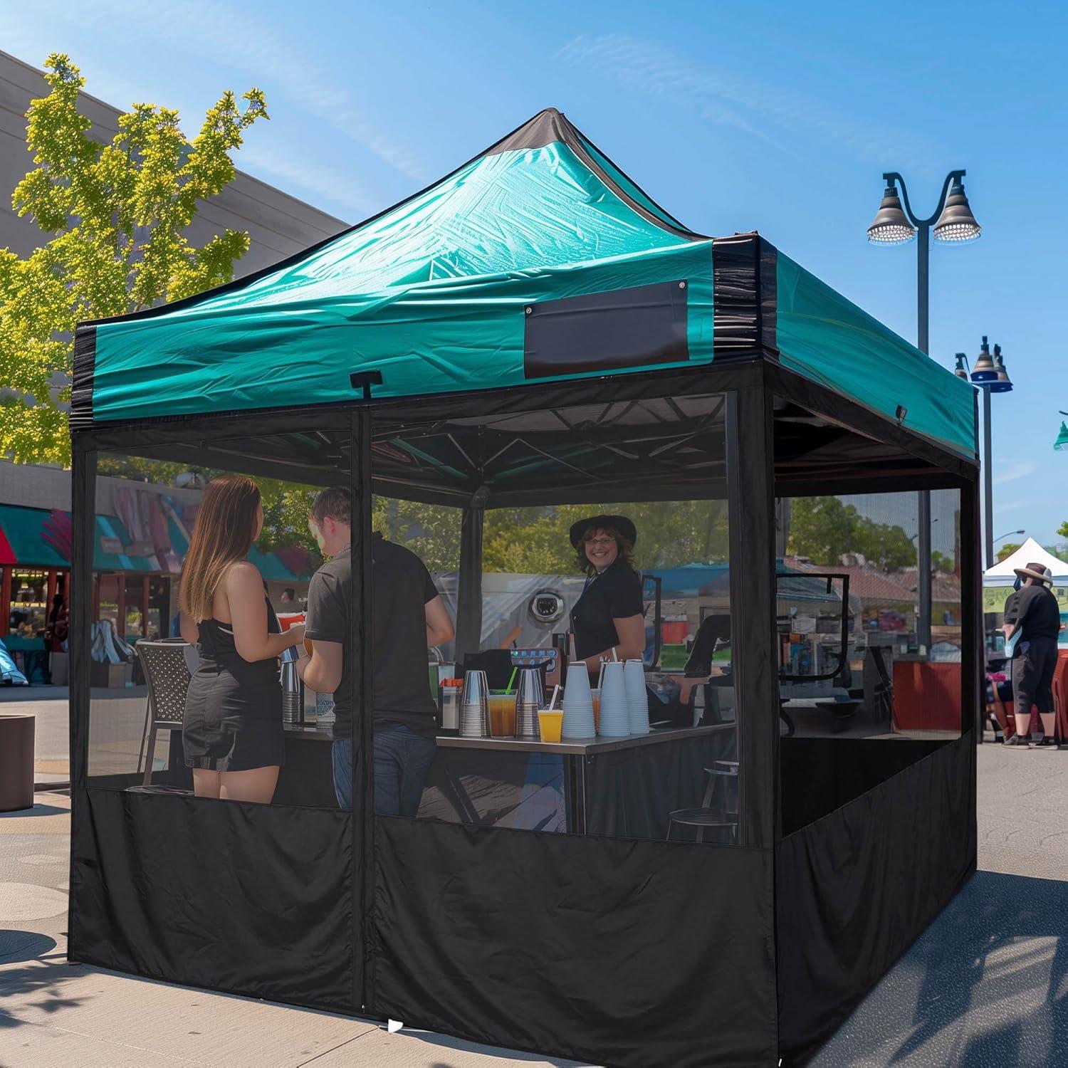 Paredes Laterales de Malla Instahibit para Carpa 10x10 pies