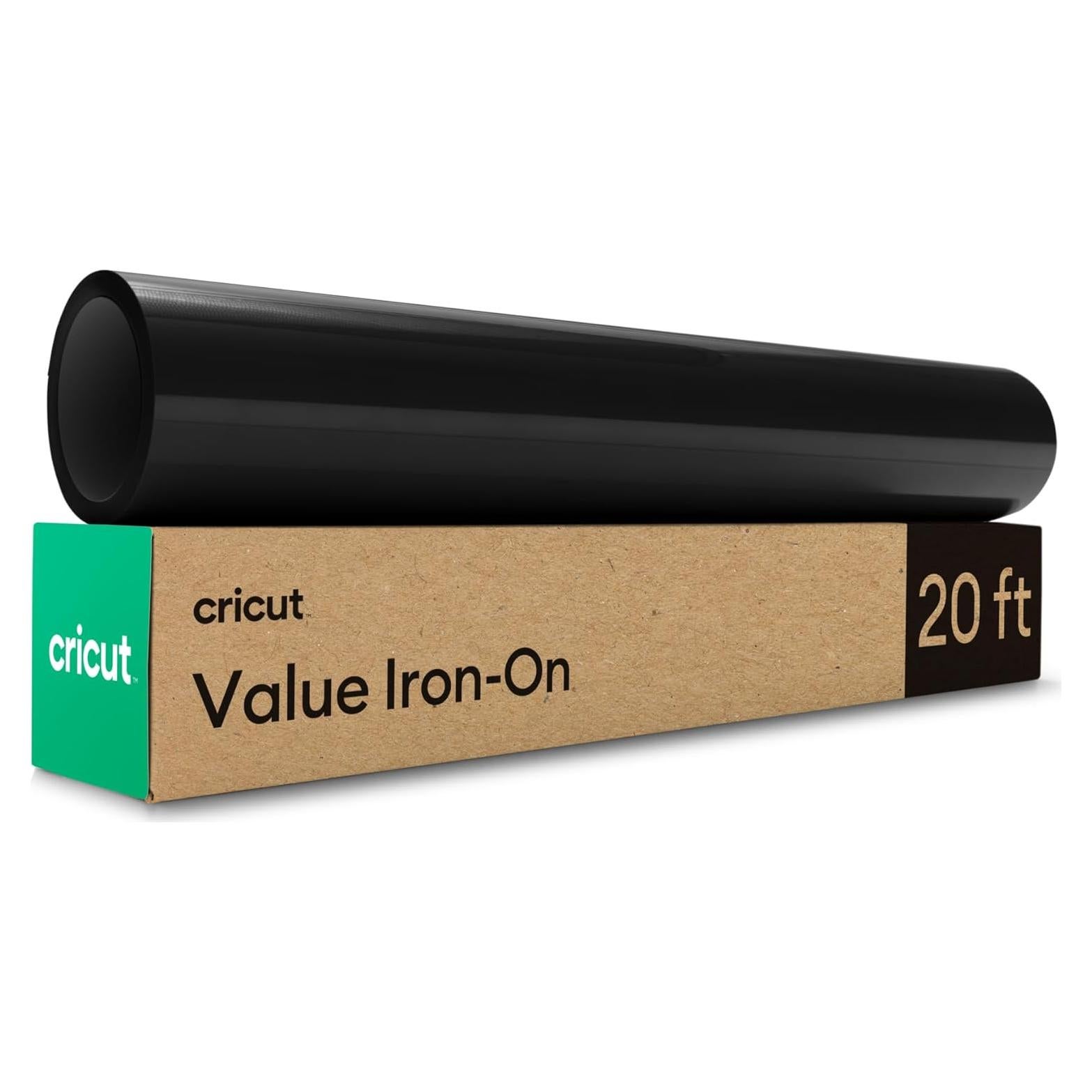 Cricut Valor Transferencia de Calor Negro 30.5 cm x 6.1 m
