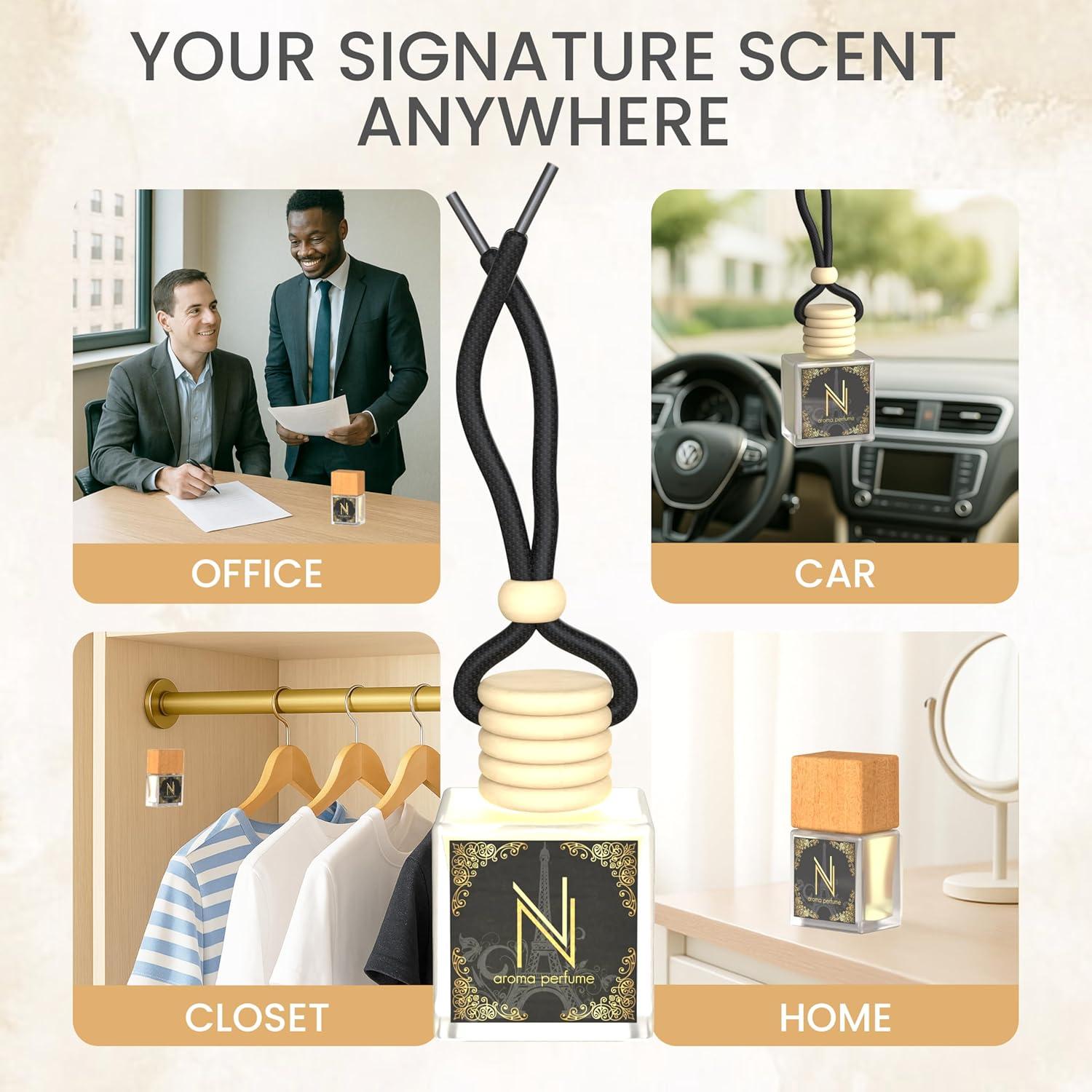 Ambientador de Auto NV Aroma De Ambre - Fragancia Lujo 63.5g