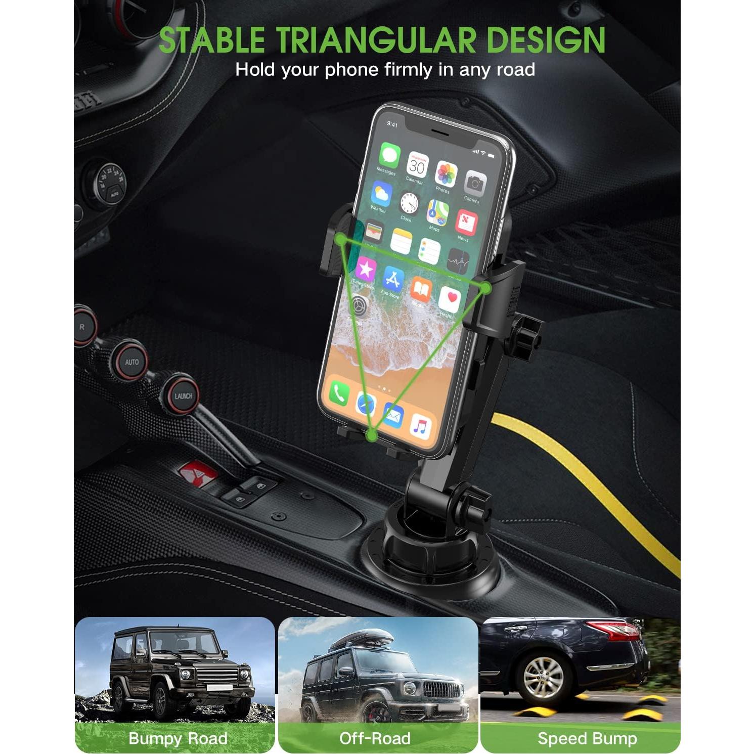 Soporte para Teléfono en Portavasos EOCAHO Ajustable 2025