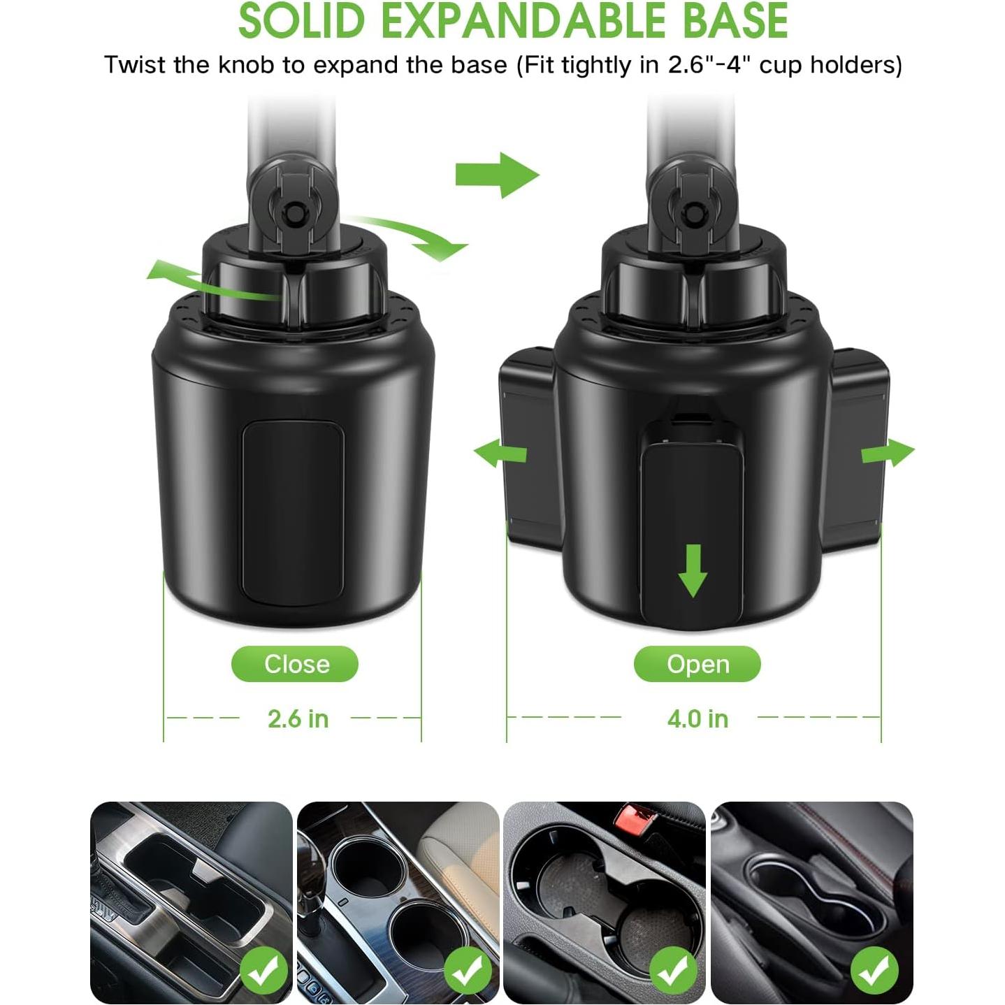 Soporte para Teléfono en Portavasos EOCAHO Ajustable 2025