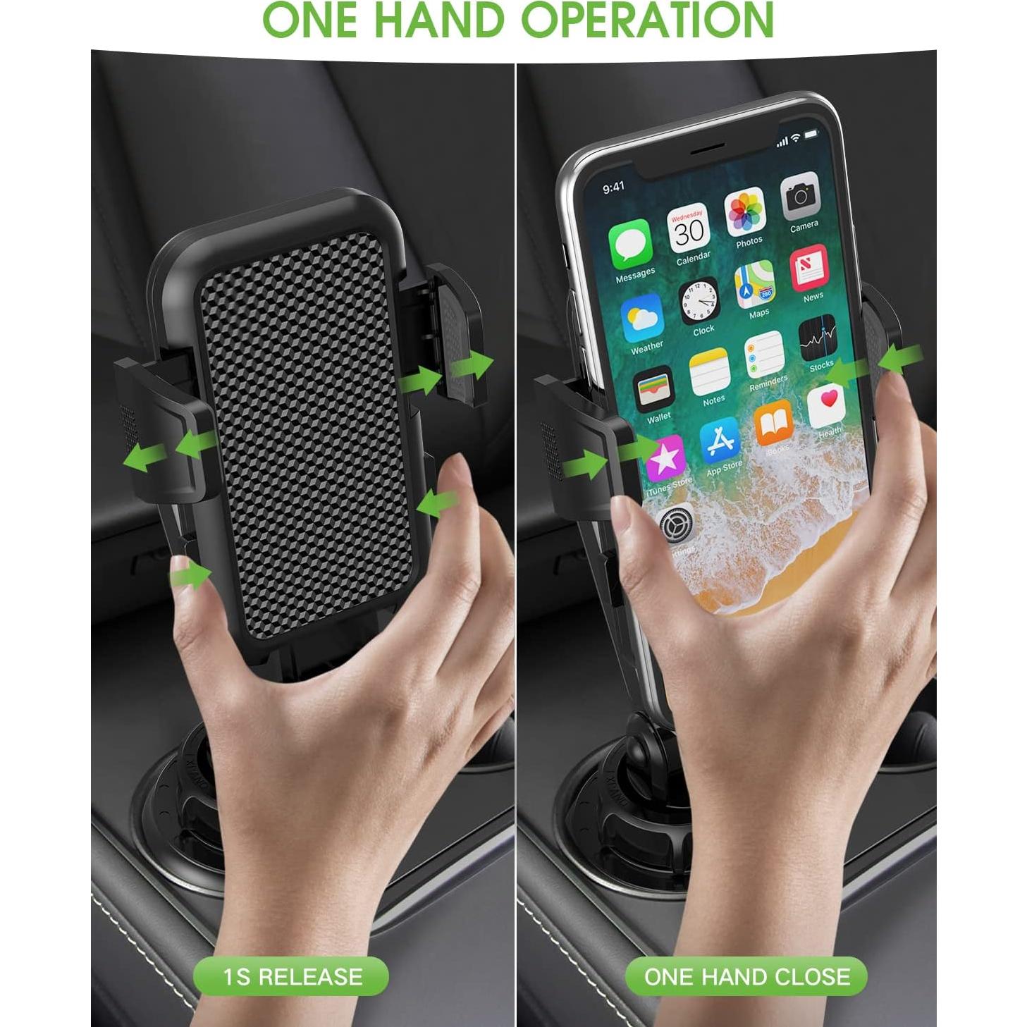 Soporte para Teléfono en Portavasos EOCAHO Ajustable 2025