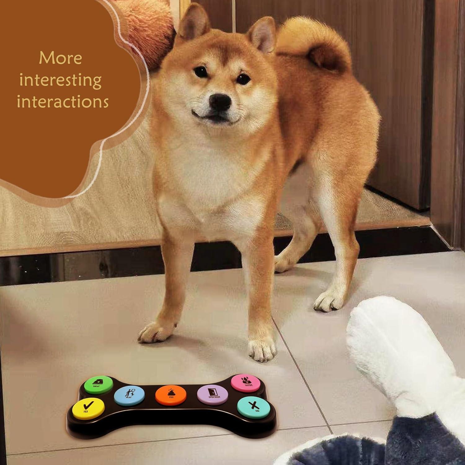 Botones de Comunicación para Perros ANLIKY Set de 7 Grabables