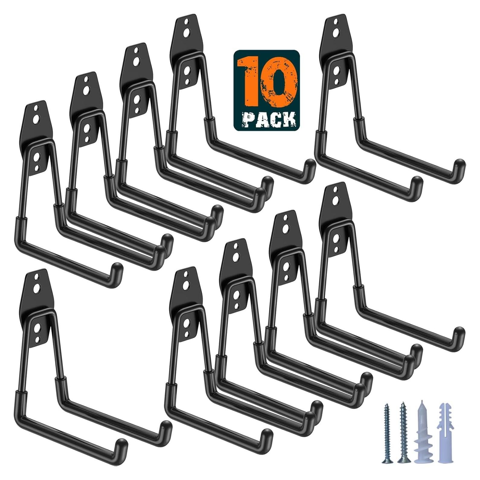 Ganchos de Garaje HUPBIPY 10 Pack Alta Resistencia 13 cm