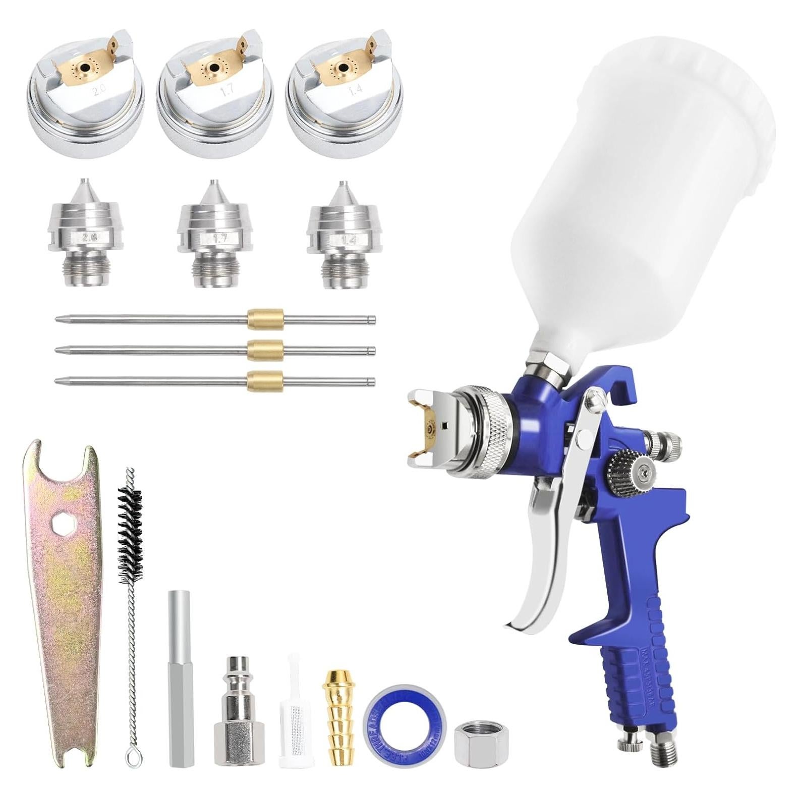 Pistola de Pulverización HVLP PNTGREEN HK827-P 600cc 1.4/1.7/2.0mm