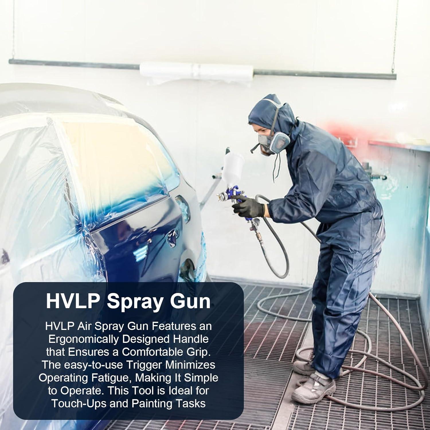 Pistola de Pulverización HVLP PNTGREEN HK827-P 600cc 1.4/1.7/2.0mm