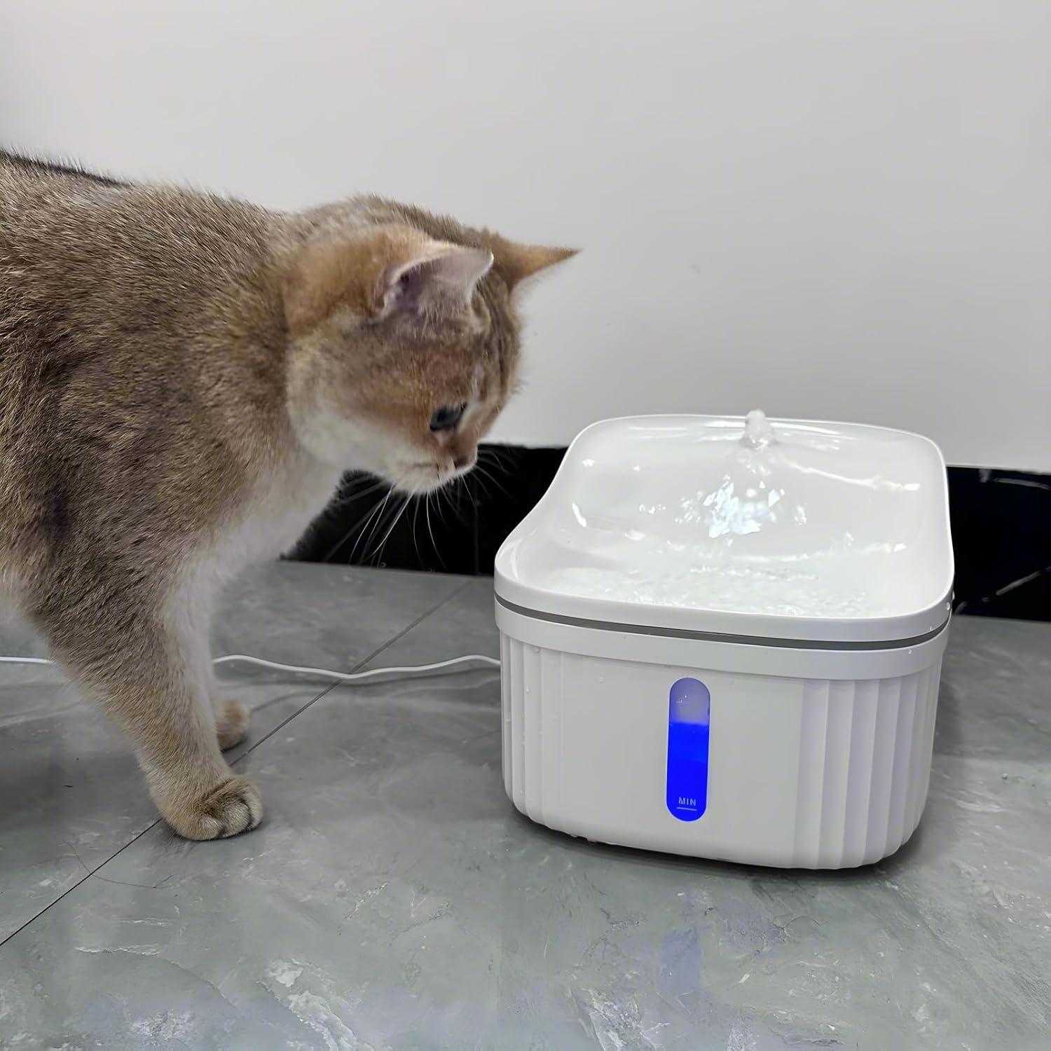 Fuente de Agua Automática para Gatos y Perros GinGine 3L