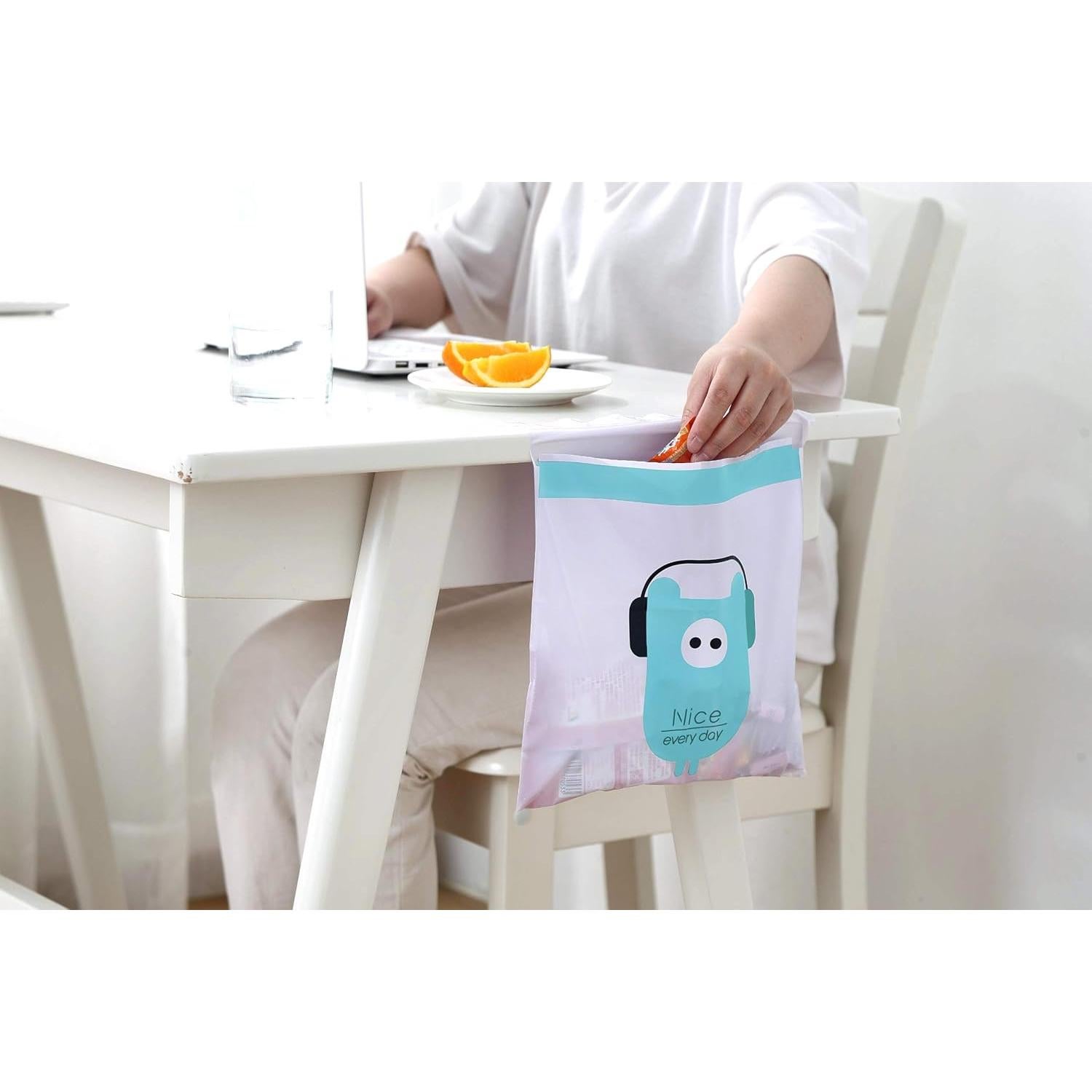 45 Bolsas de Basura Portátiles Starryland Impermeables 30x24.9cm