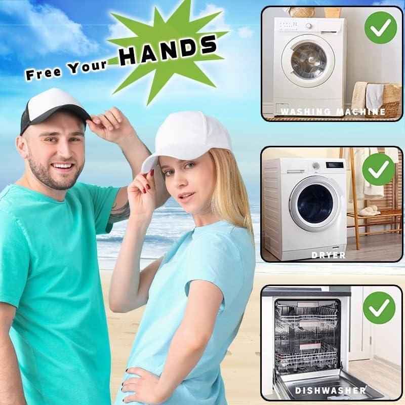 Lavadora de Sombreros MCHKJ - Bolsa de Malla Rosa 38.1cm