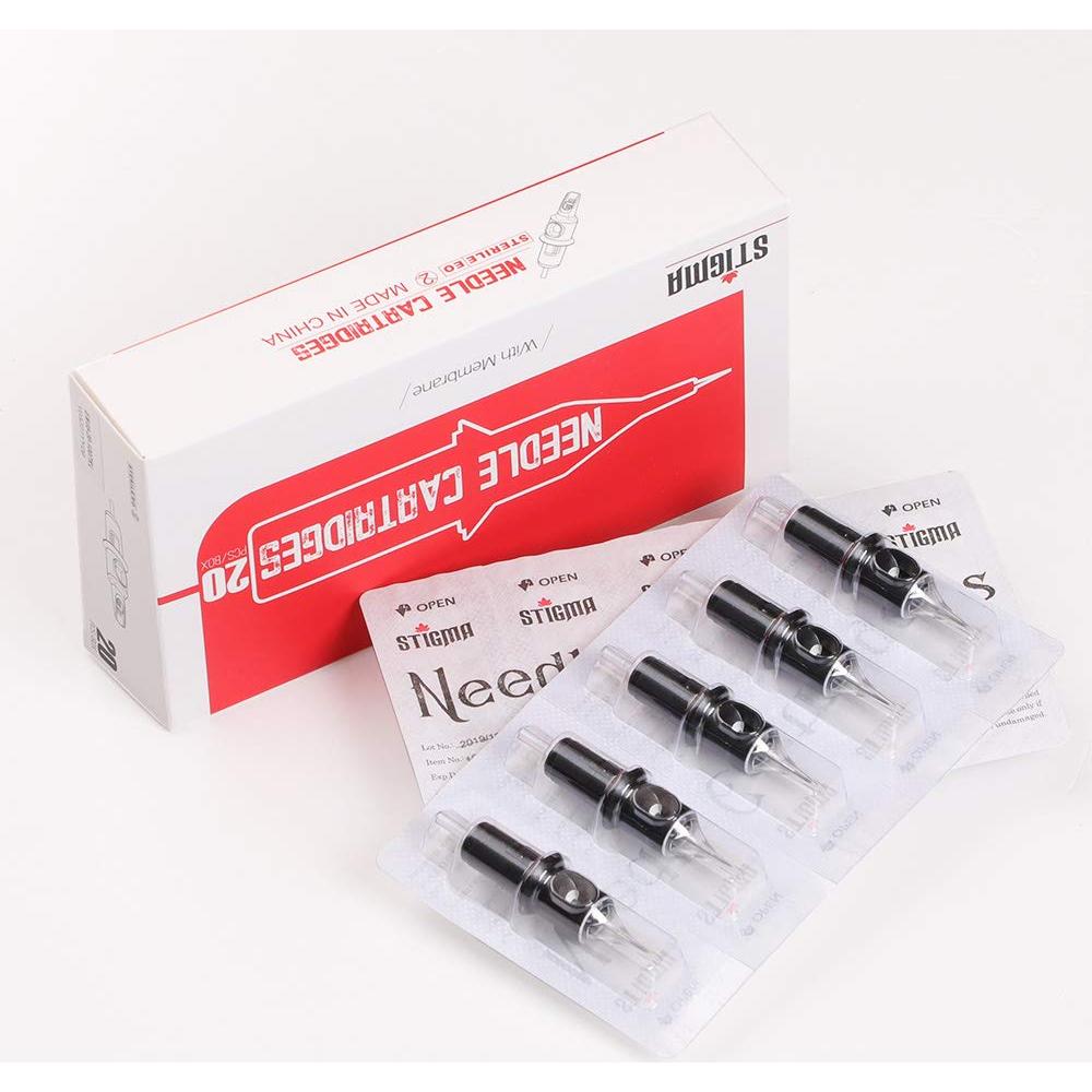 Cartuchos de Agujas de Tatuaje Desechables STIGMA EN05 20Pcs