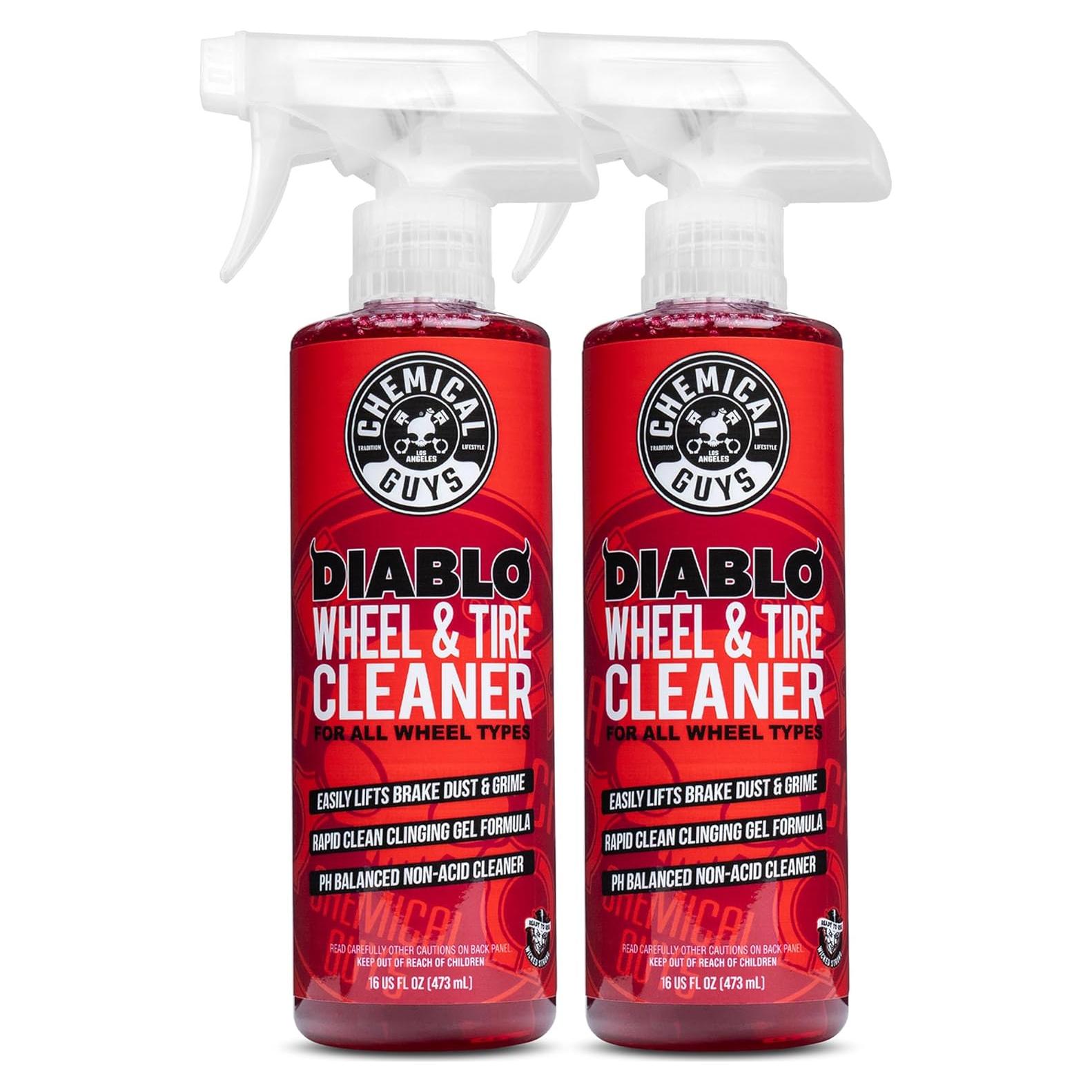 Limpiador de Ruedas Sprayable Diablo Chemical Guys 2 Paquetes 16 oz