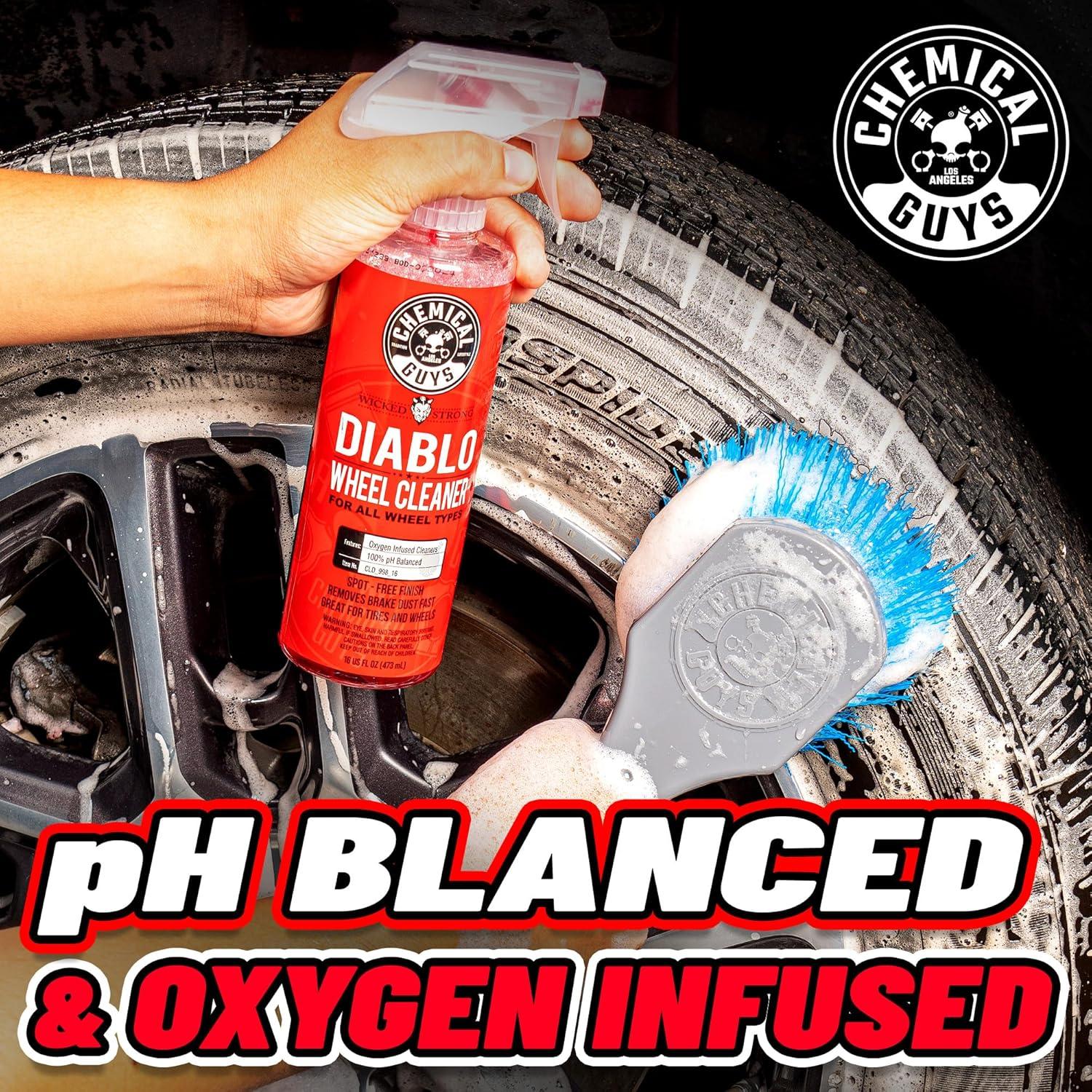 Limpiador de Ruedas Sprayable Diablo Chemical Guys 2 Paquetes 16 oz