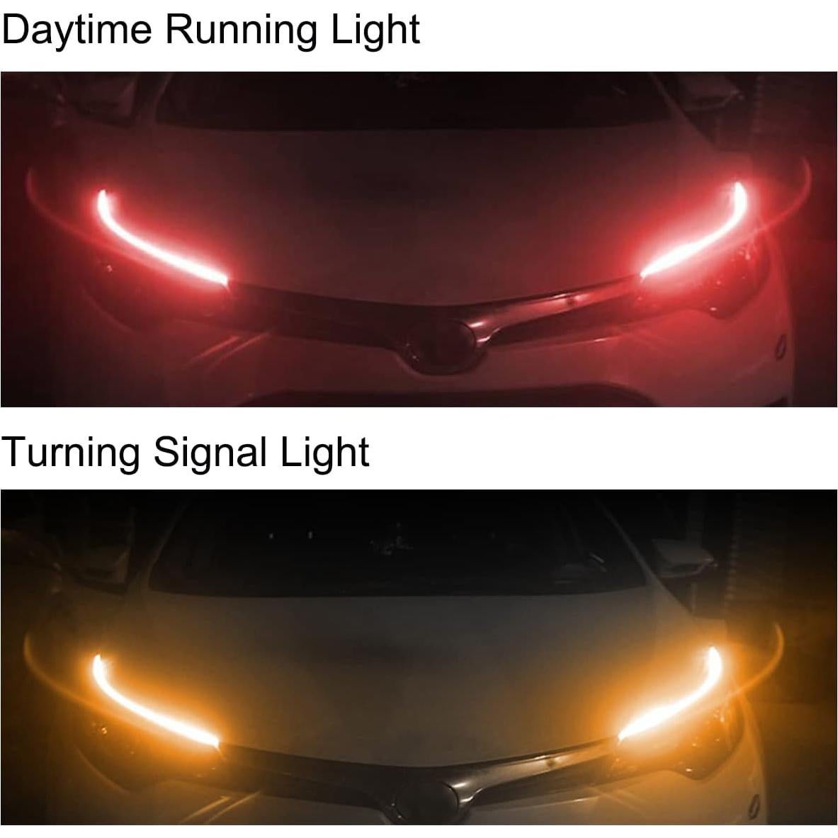 Tira LED Flexible TEKSHINNY 60.96 cm Doble Color Rojo Amarillo