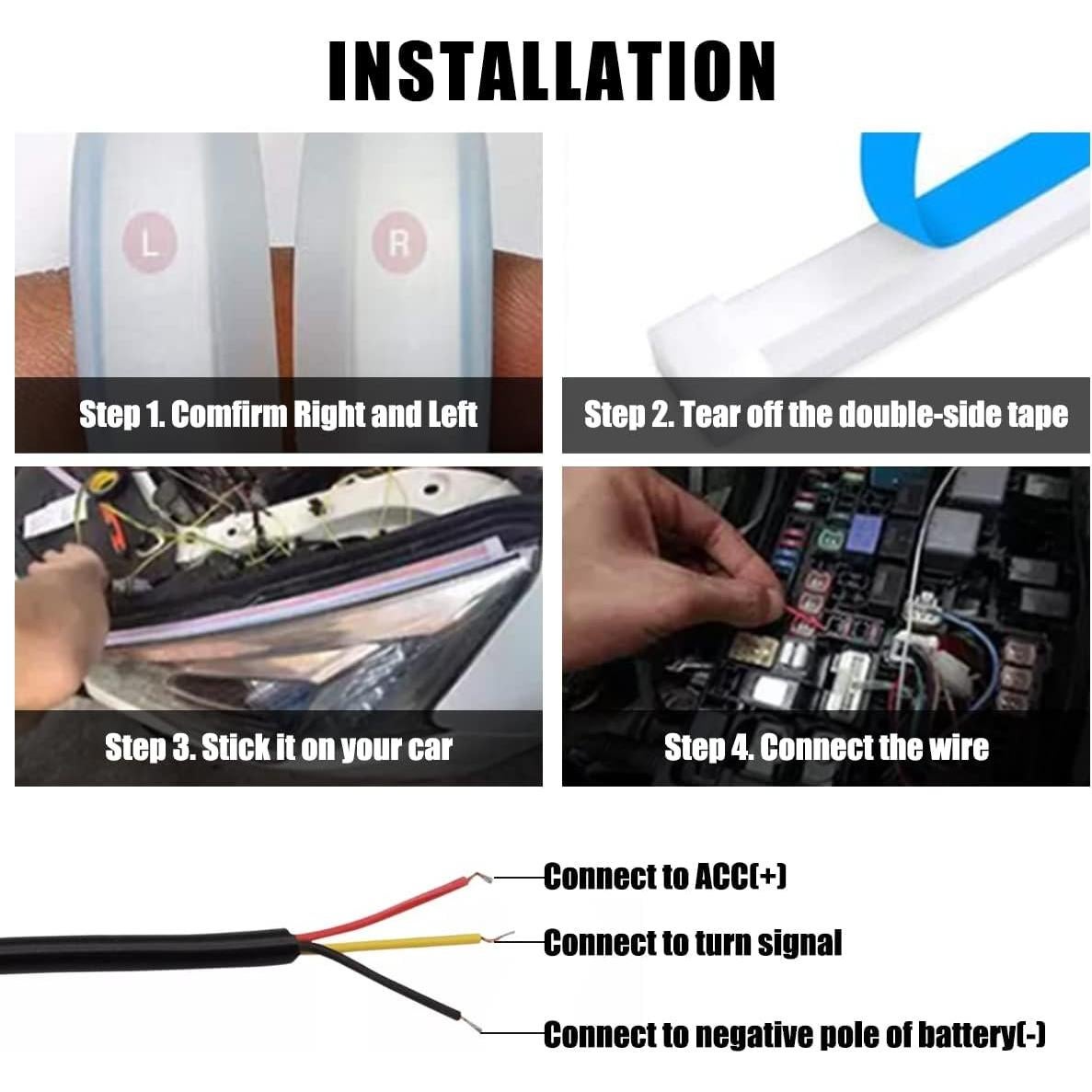 Tira LED Flexible TEKSHINNY 60.96 cm Doble Color Rojo Amarillo