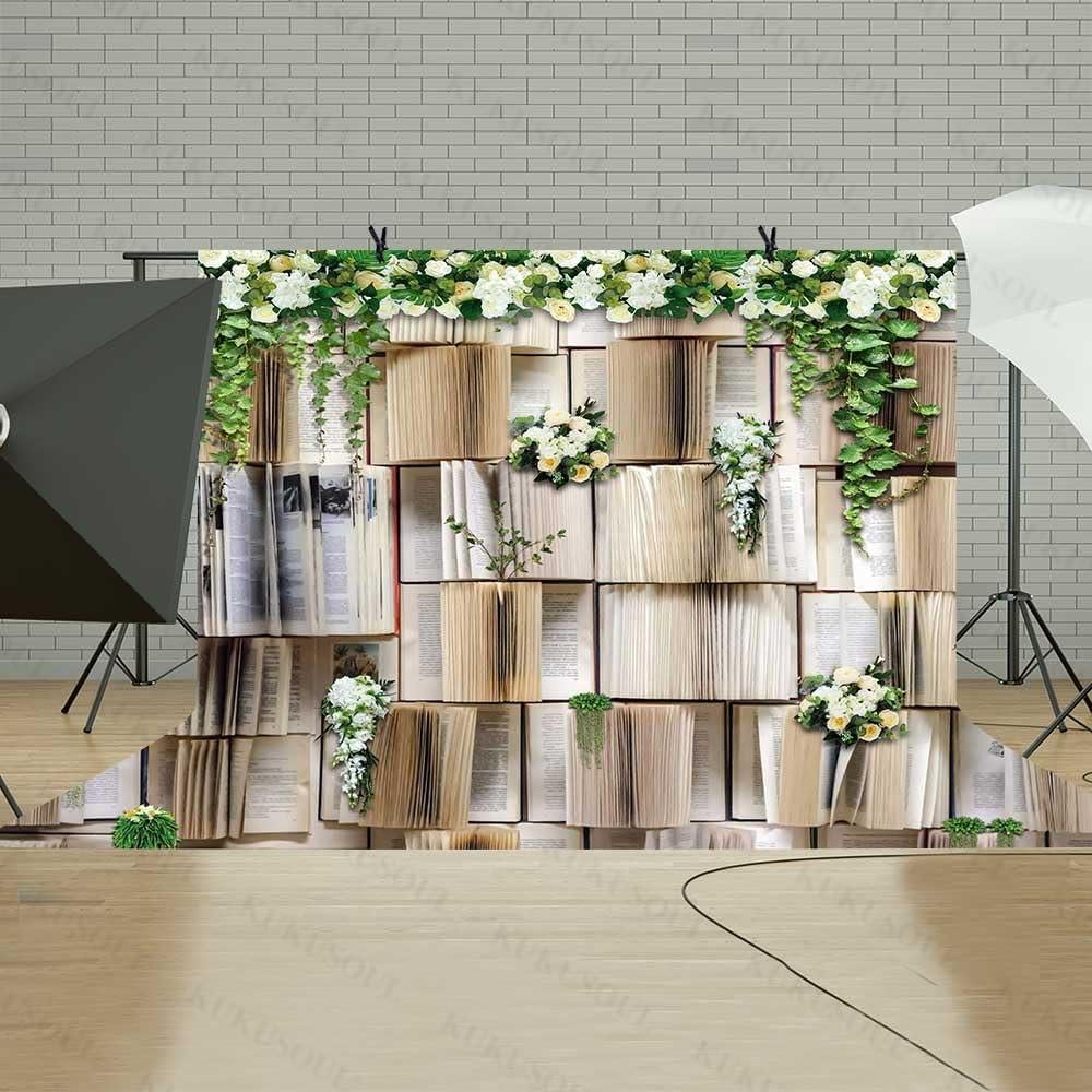 Fondo de Fotografía 3x3m KUKUSOUL Vinilo Verde Personalizado