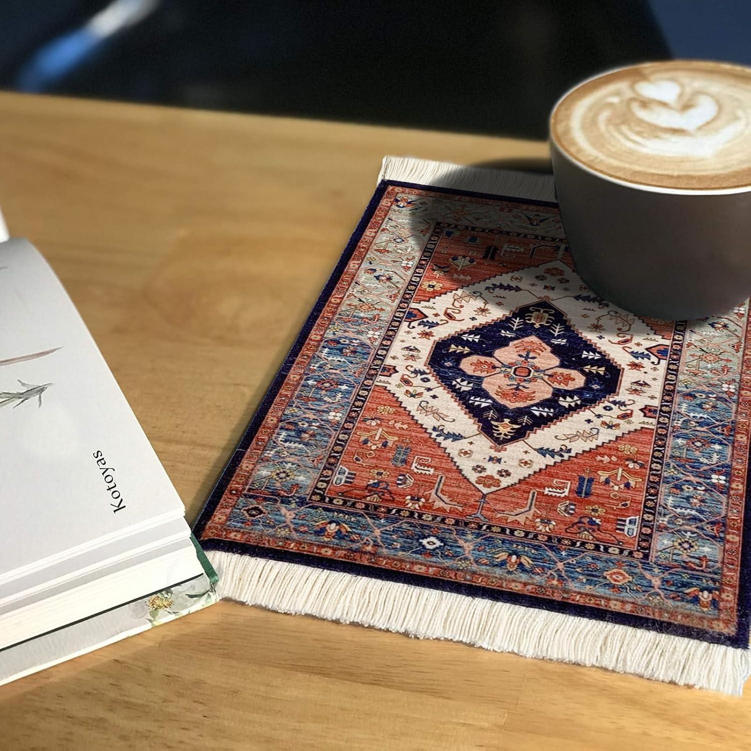 Alfombrilla de Ratón Antdean Estilo Persa 27x18 cm Antideslizante