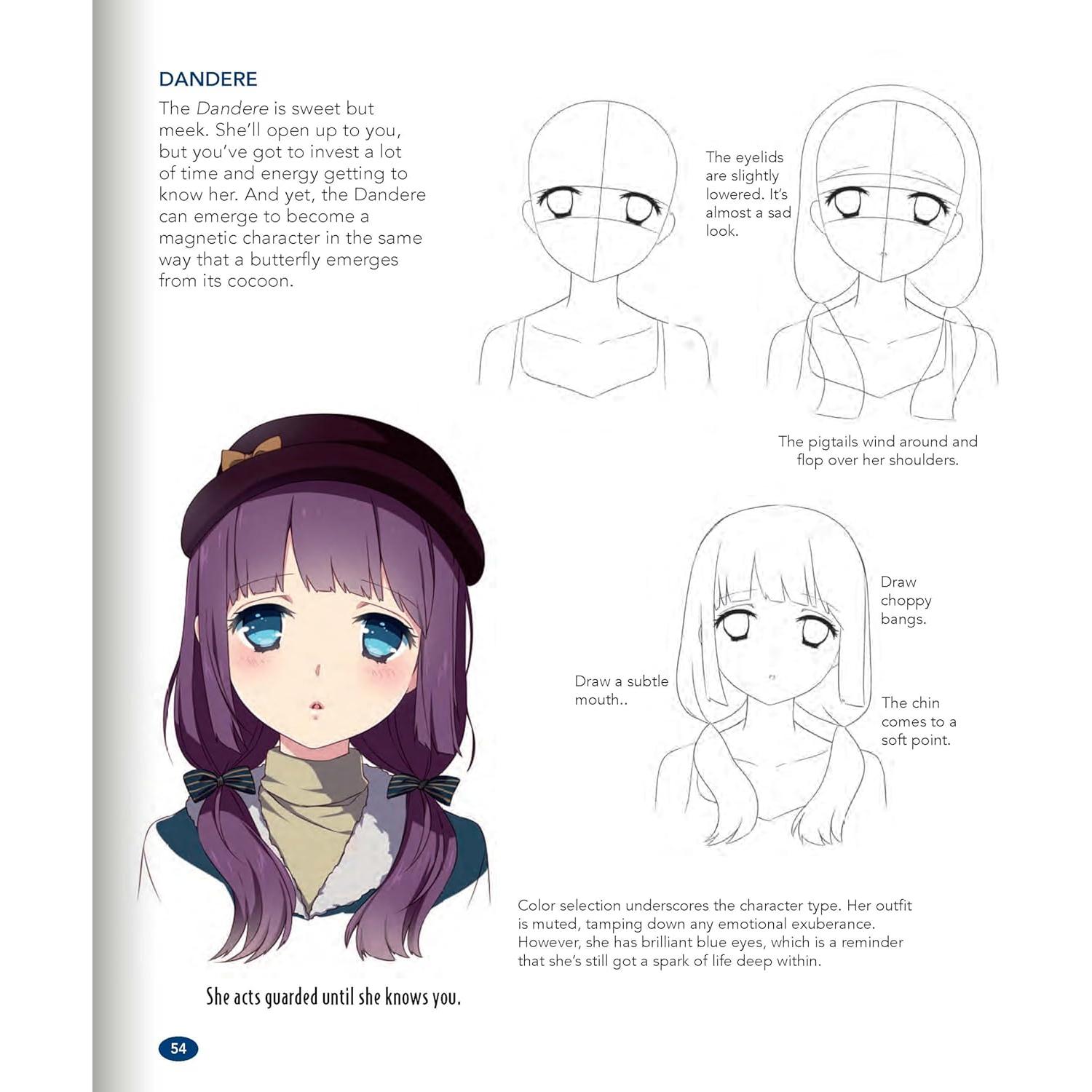 Master Guide to Drawing Anime: Amazing Girls: How to Draw Essential Character Types from Simple Templates – A How to Draw Anime / Manga Step by Step ... Master Guide to Drawing Anime) (Volume 2)