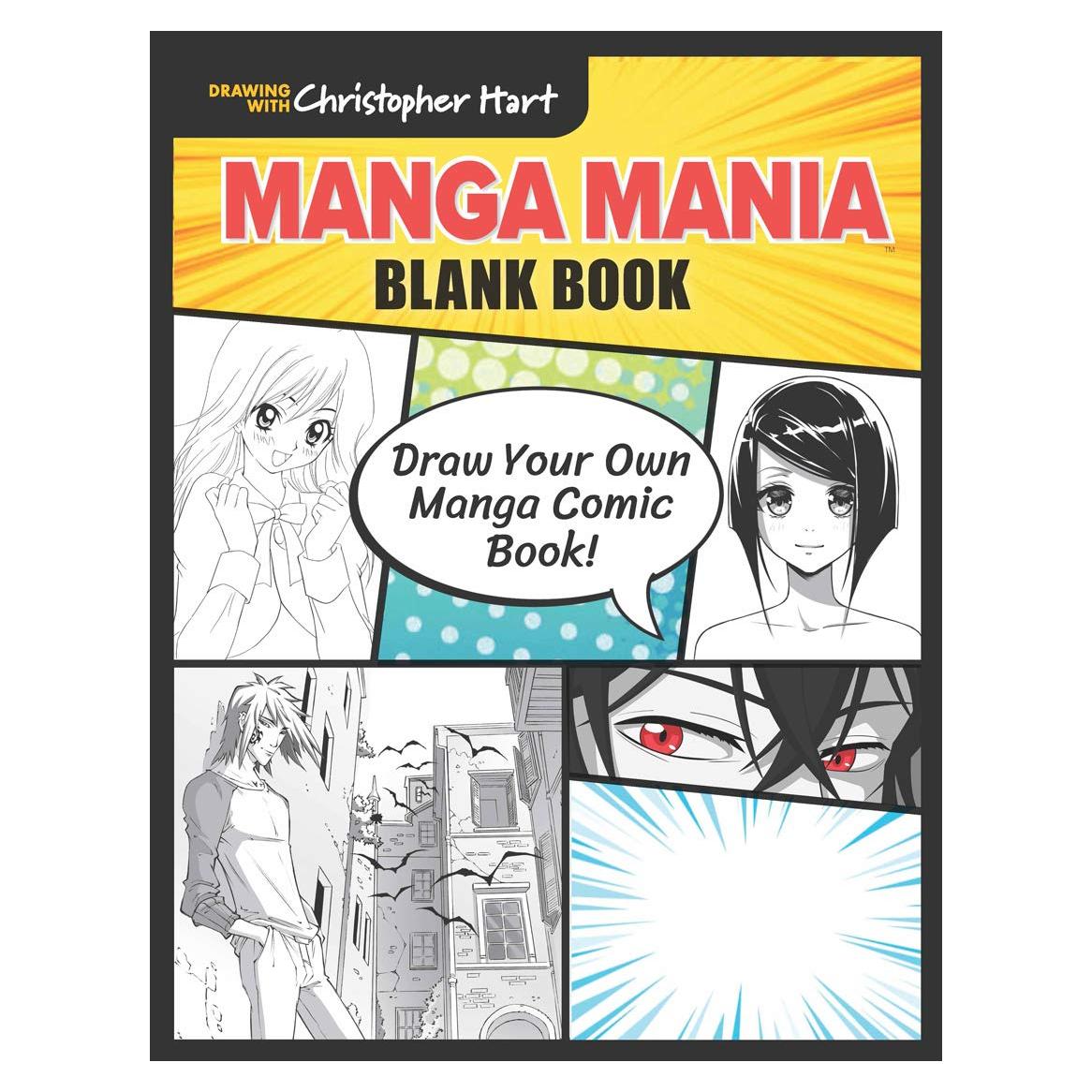 Manga Mania Blank Book: Draw Your Own Manga Comic Book!