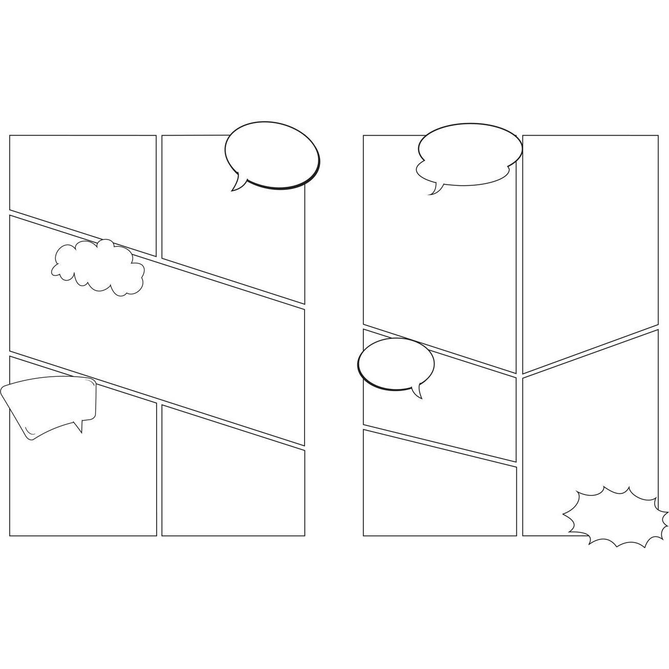 Manga Mania Blank Book: Draw Your Own Manga Comic Book!