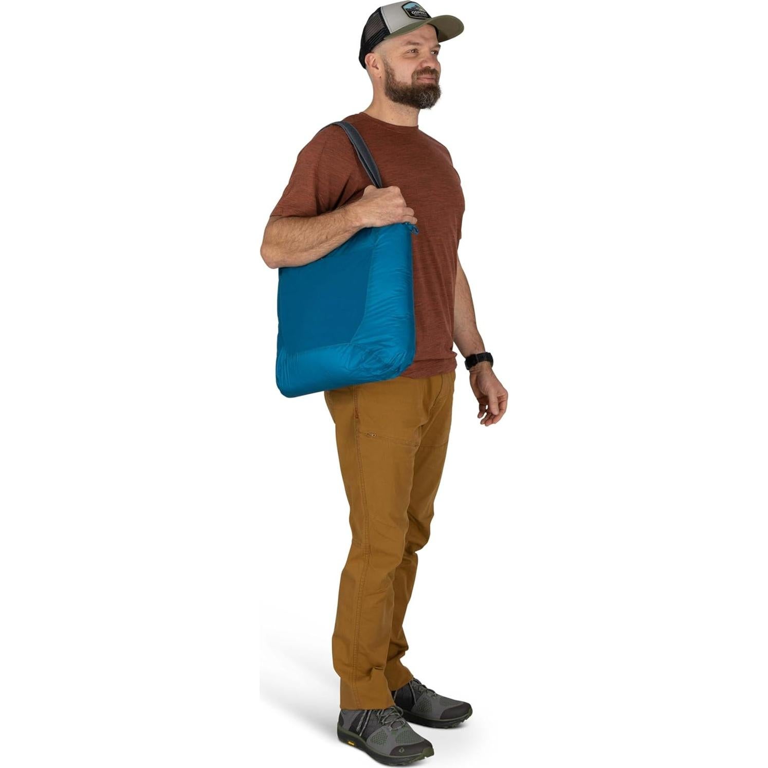 Bolsa Plegable Ultraligera Osprey 12x15cm Negro