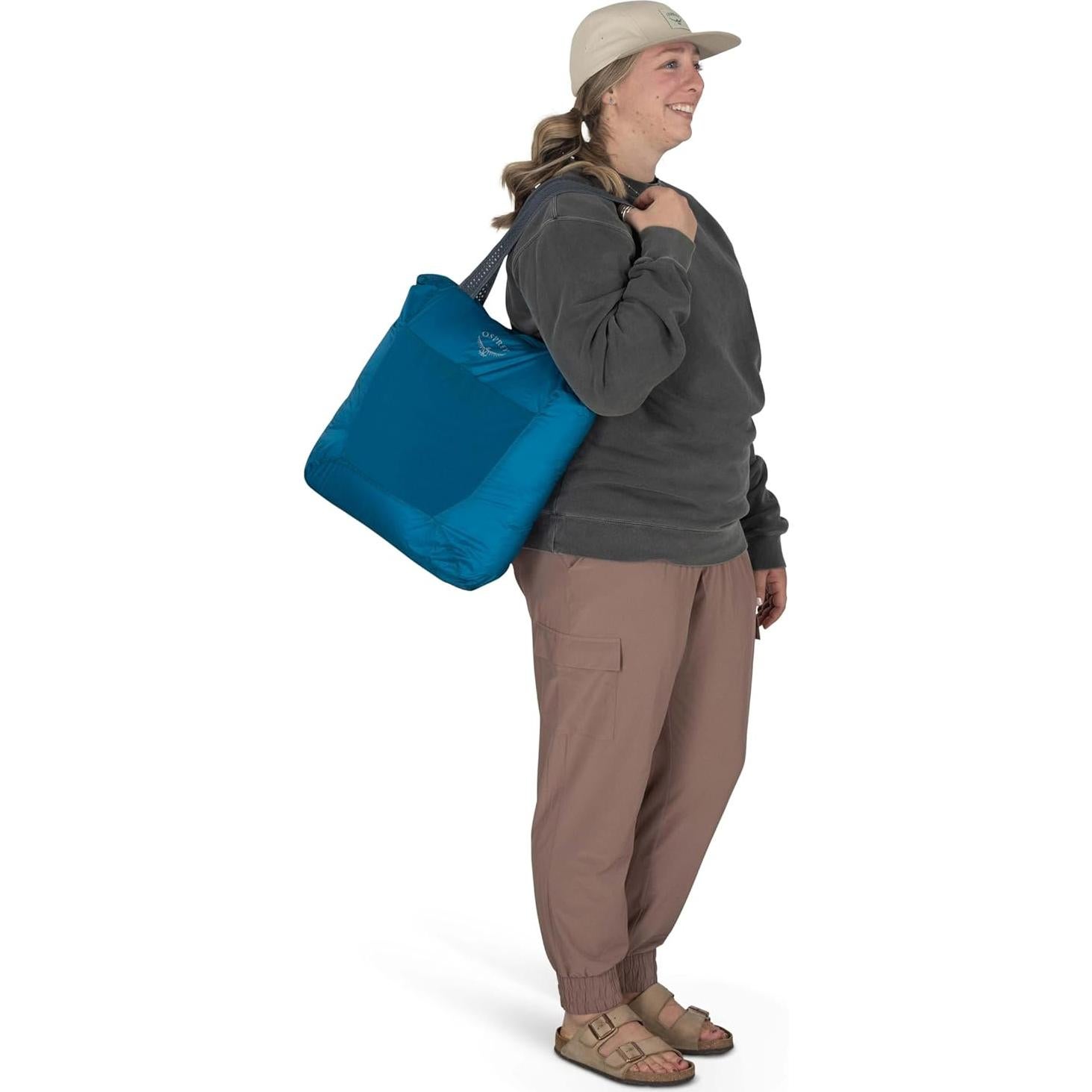 Bolsa Plegable Ultraligera Osprey 12x15cm Negro