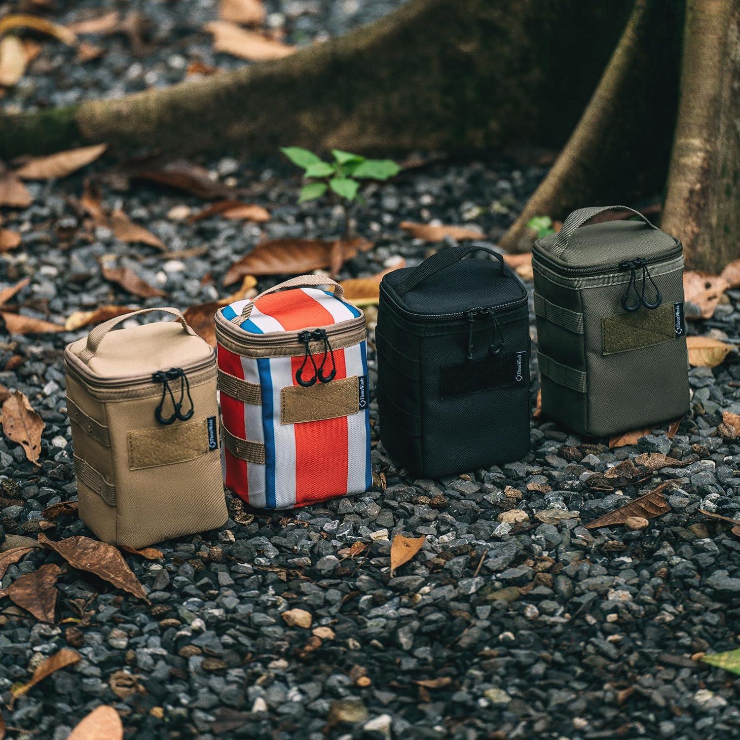 Bolsa de Almacenamiento Táctica Thous Winds 17x15.5cm Negra