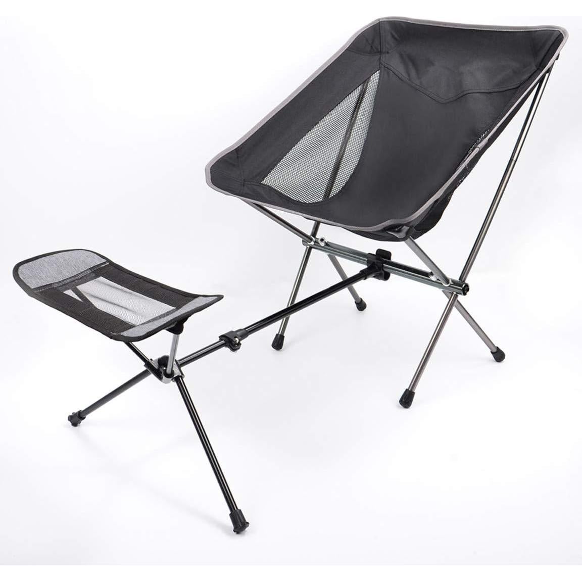 Reposapiés Plegable HI SUYI para Sillas de Camping - Tela Oxford 600D