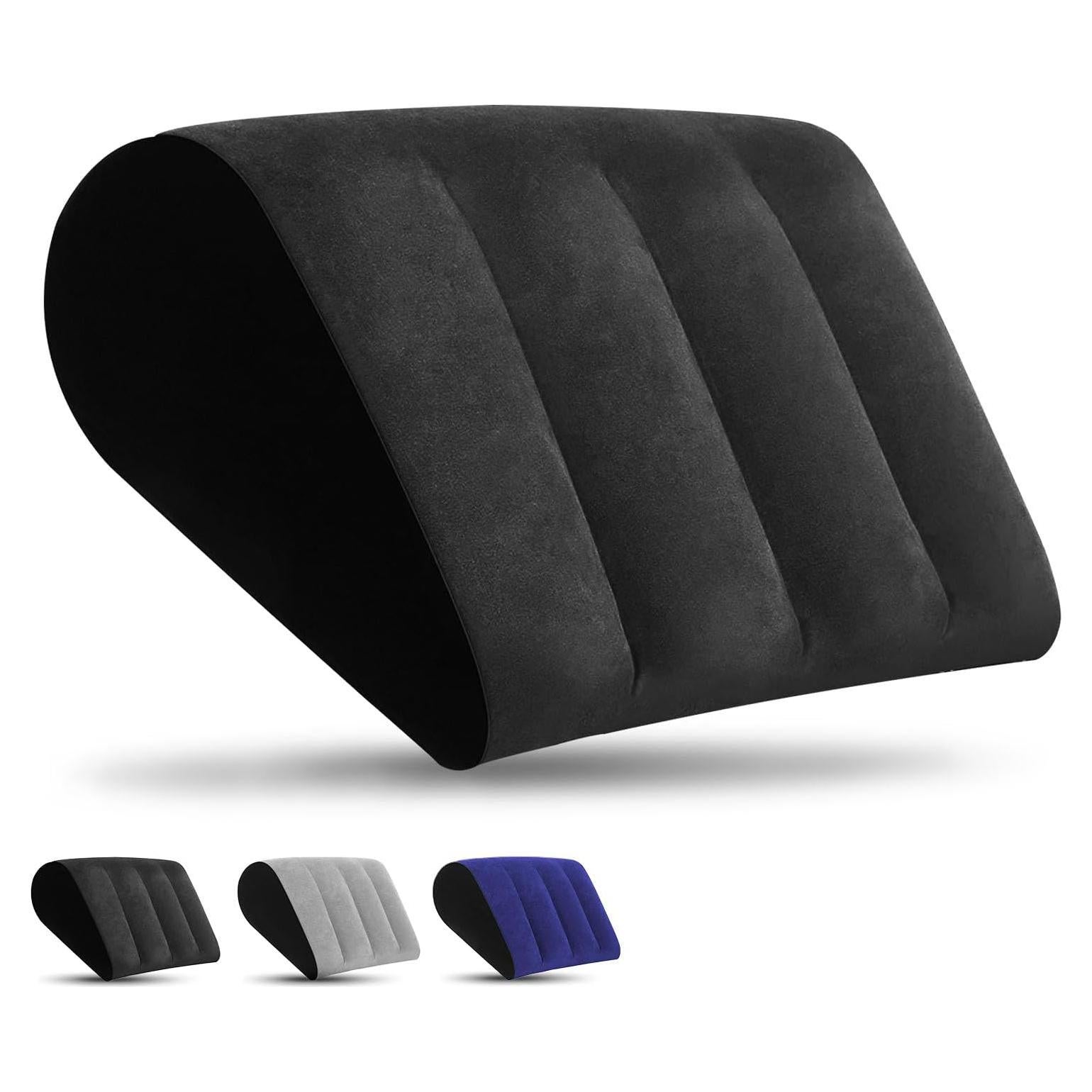 Cojín Inflable en Cuña LuxoCare - Soporte Lumbar Plegable