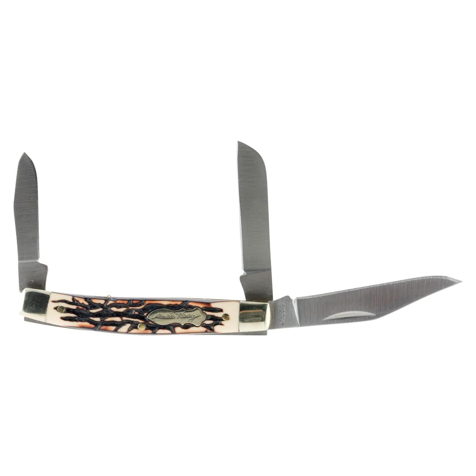Cuchillo Plegable Tío Henry 834UH de Acero Inoxidable 14.7cm
