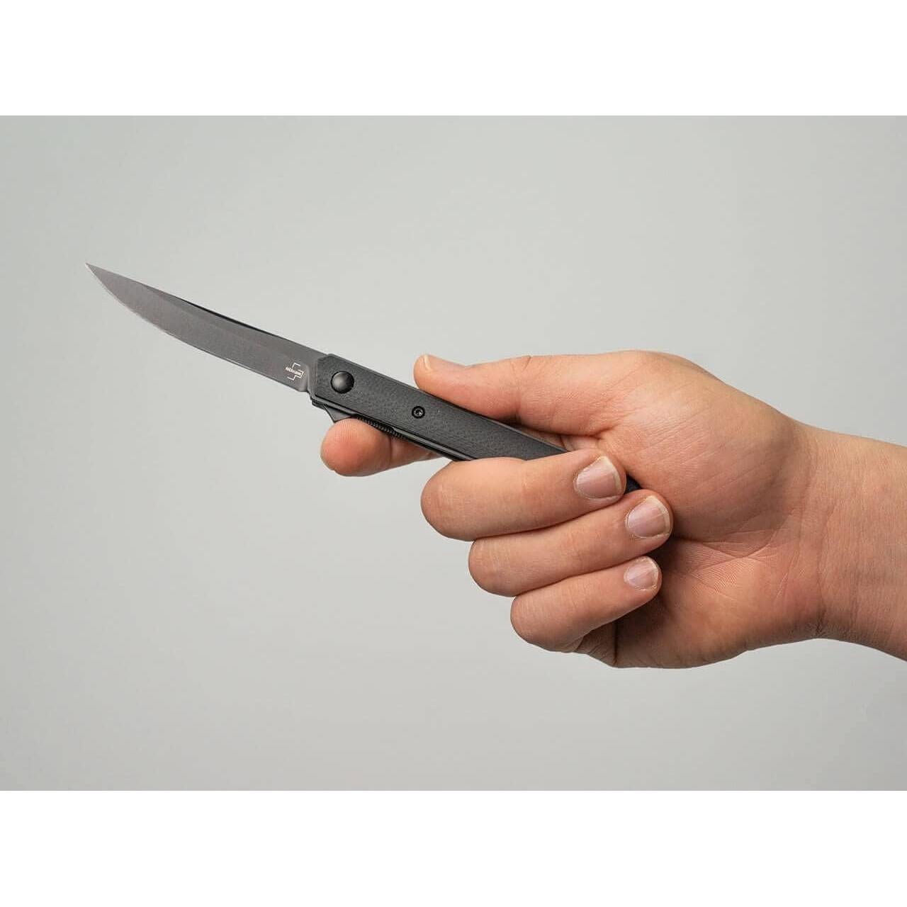 Cuchillo de bolsillo BÖKER PLUS Kwaiken Air Mini G10 negro