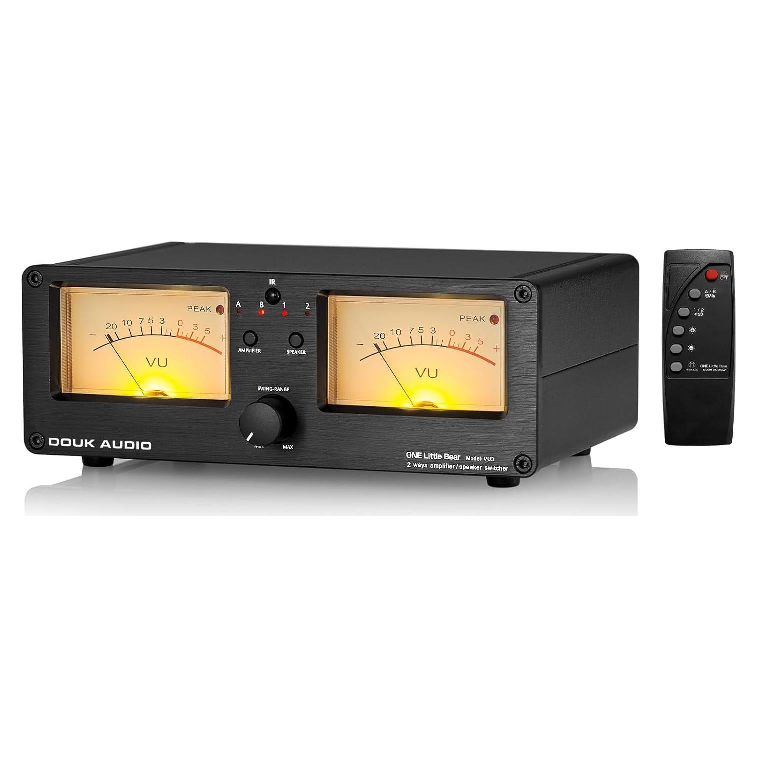 Medidor VU Analógico Doble Douk Audio DOUK-VU3 300W