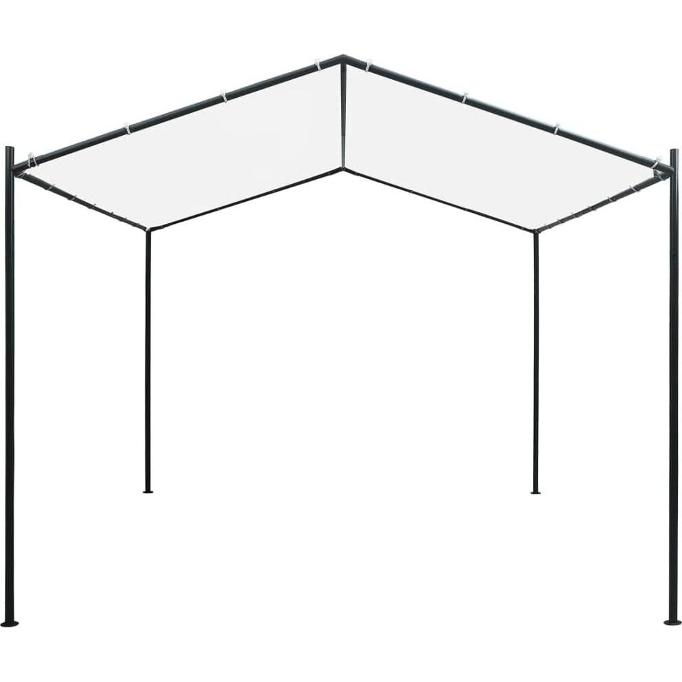 Gazebo ZQQLVOO Blanco 3x3m Jardín Impermeable UV