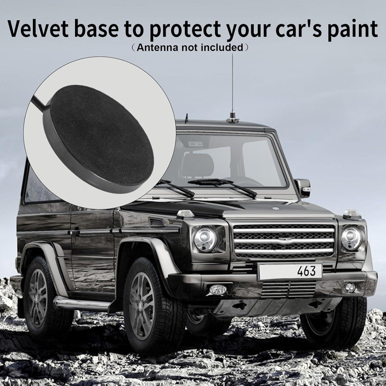 Antena de Montaje Magnético NMO Eifagur 2m 70cm UHF VHF