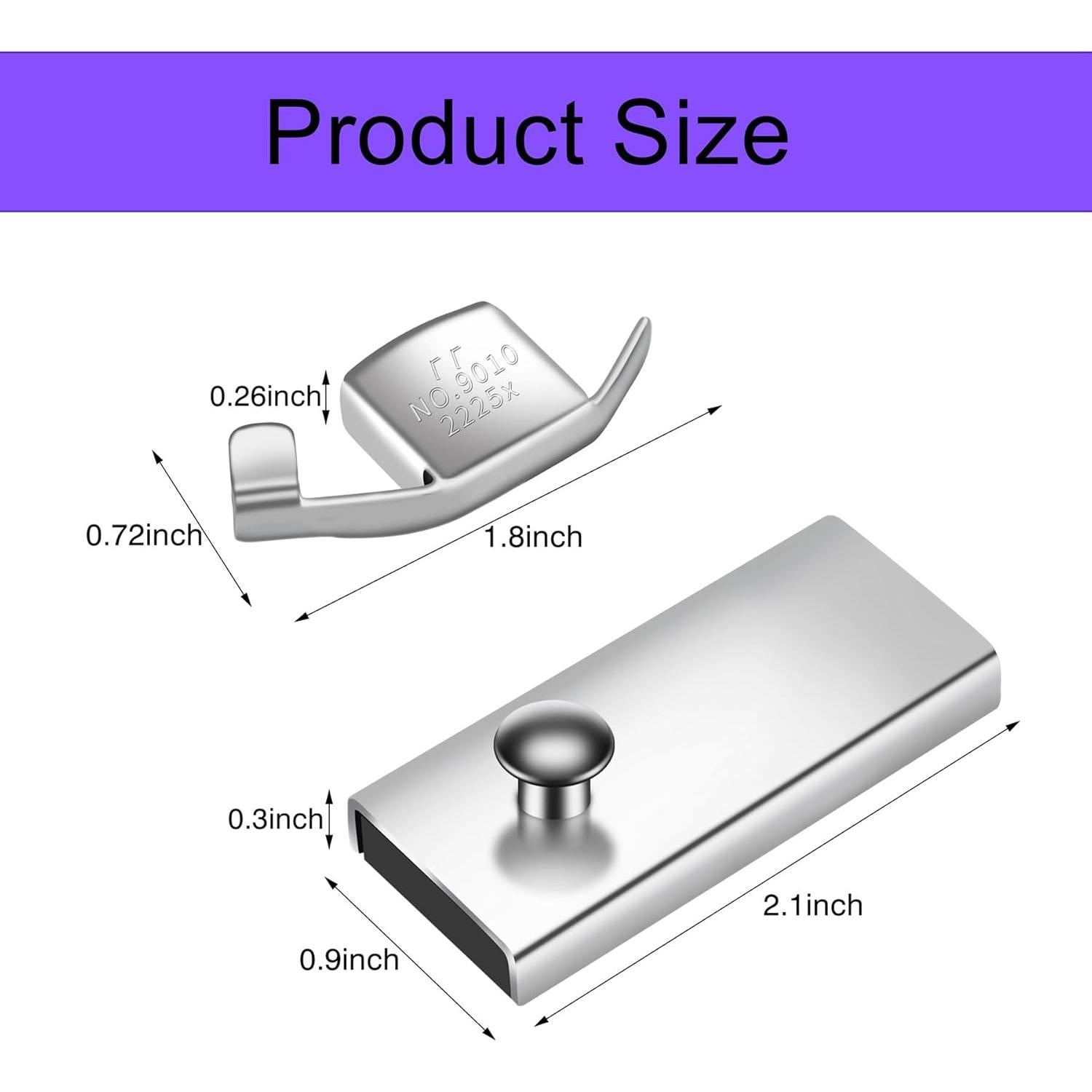 Guía de Costura Magnética WENICE 2 Pcs para Máquina de Coser