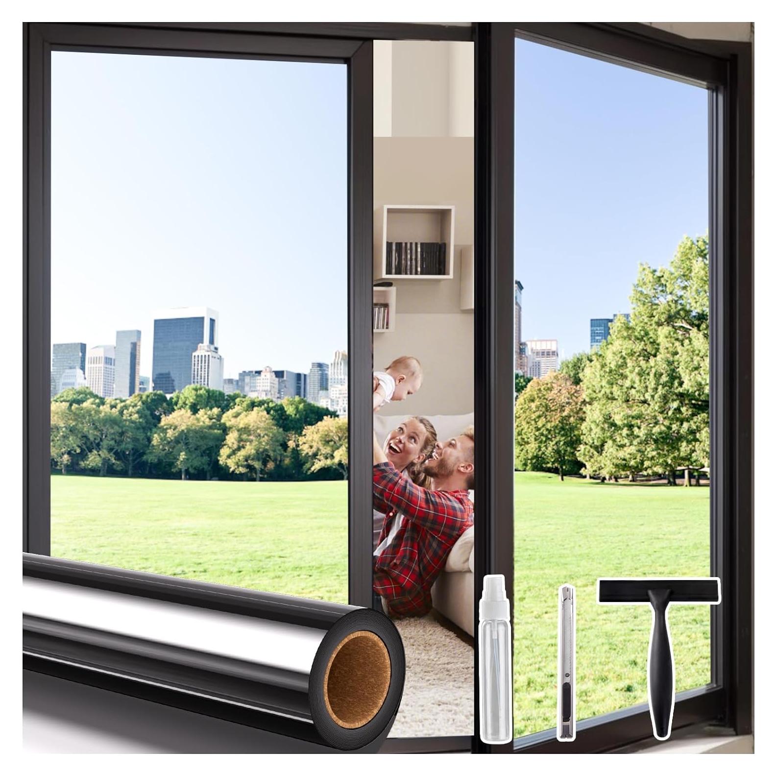 Película de Ventana Privada Coavas 60x300 cm Tinte Reflectante