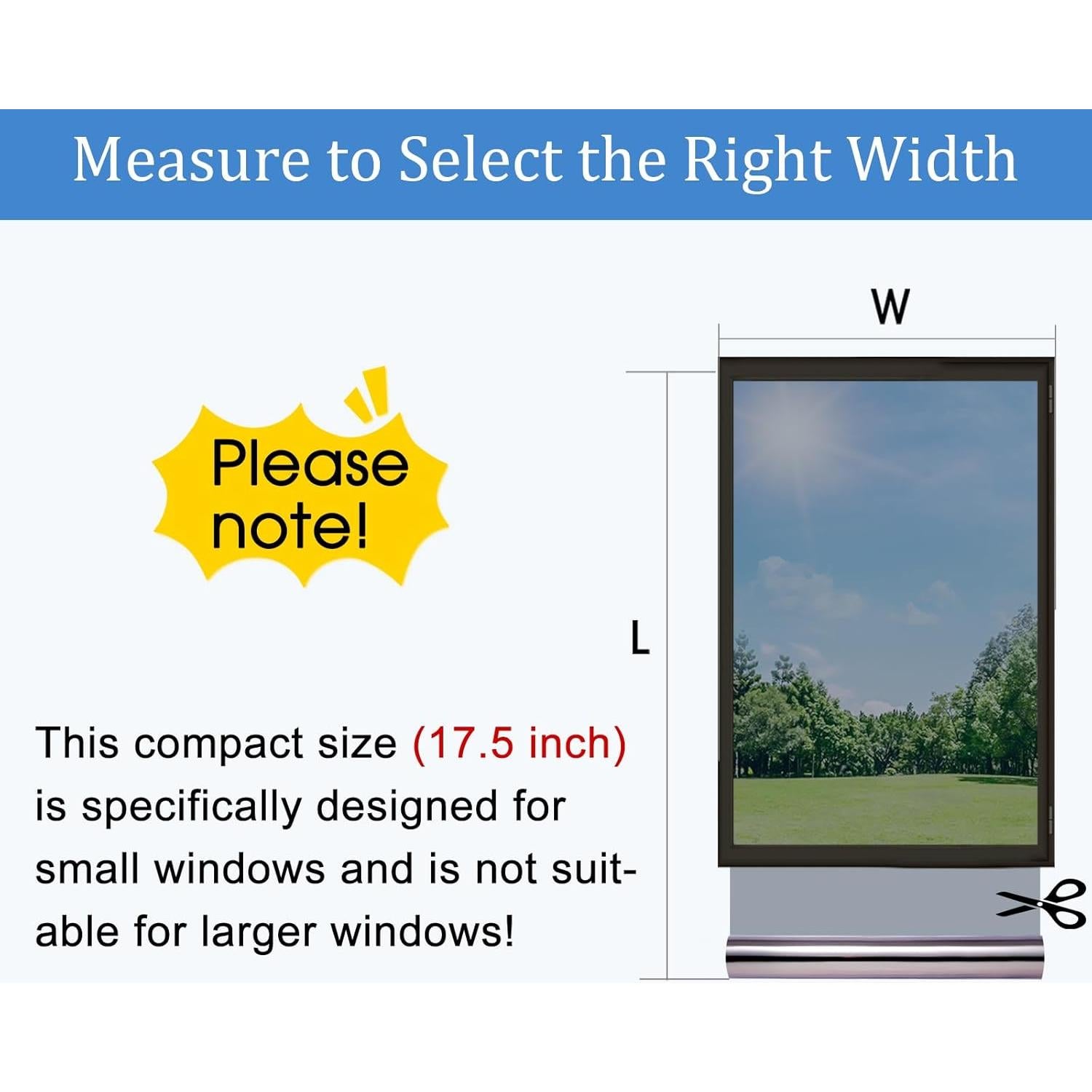 Película Reflectante Coavas 44.5x400.1cm, Bloqueo UV y Calor