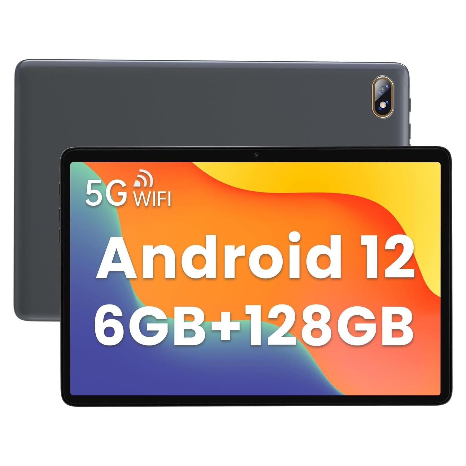 Tableta Kinstone Android 12 10.1" 6GB RAM 128GB Gris
