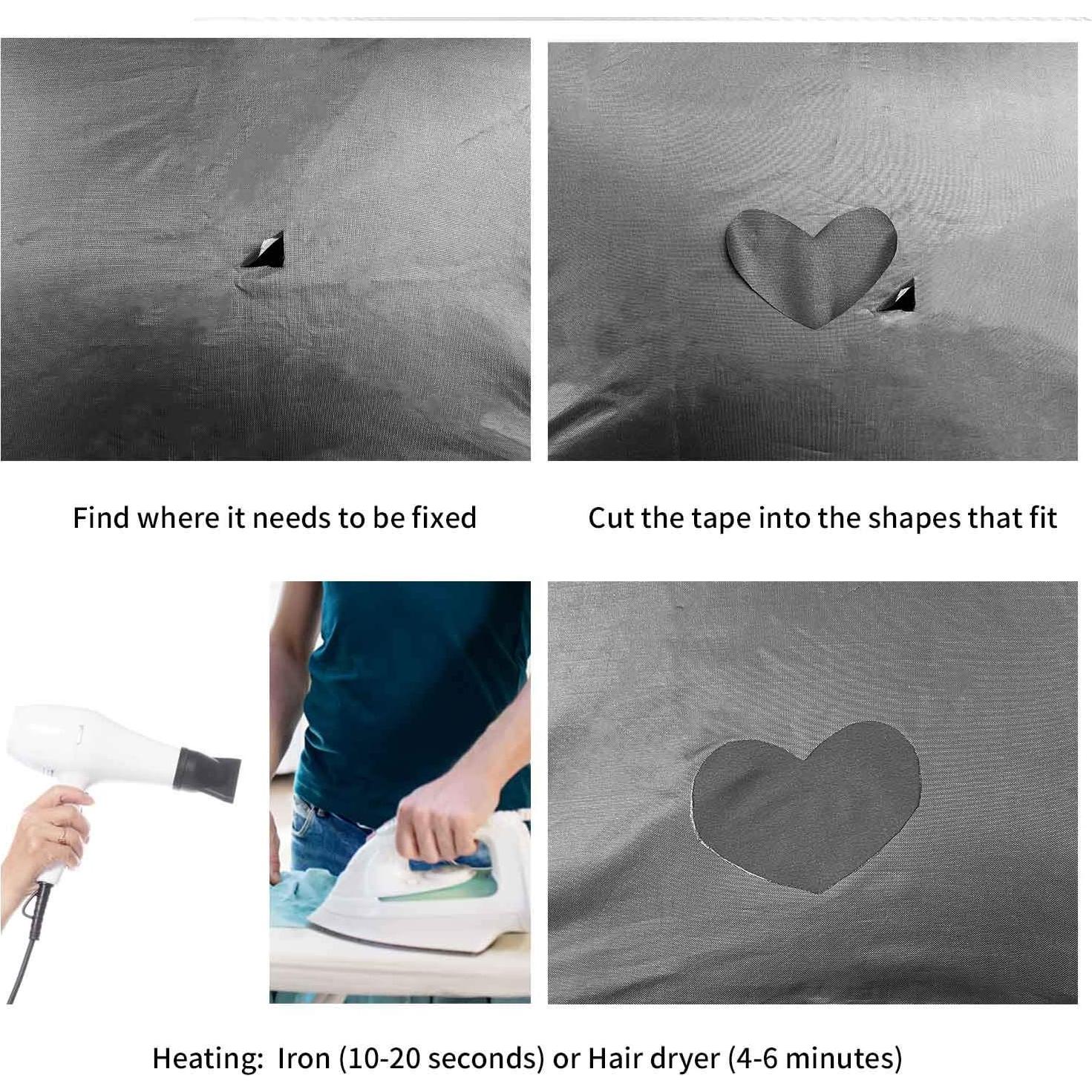 Parche de Nylon Beigoo 6.1 cm x 152.4 cm Impermeable