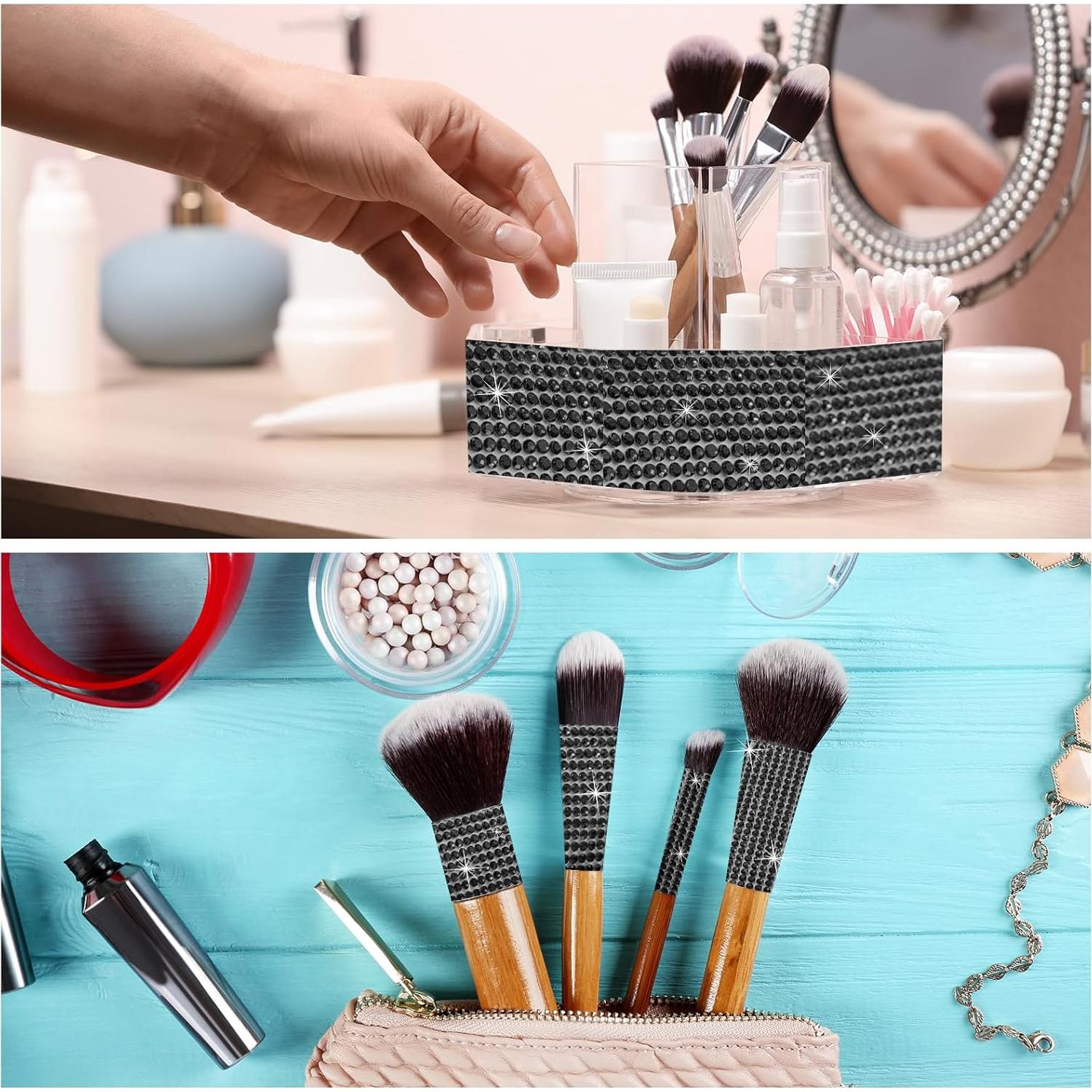 Hoja de Cristales Brillantes Autoadhesiva MECCANIXITY 100x20cm Negro